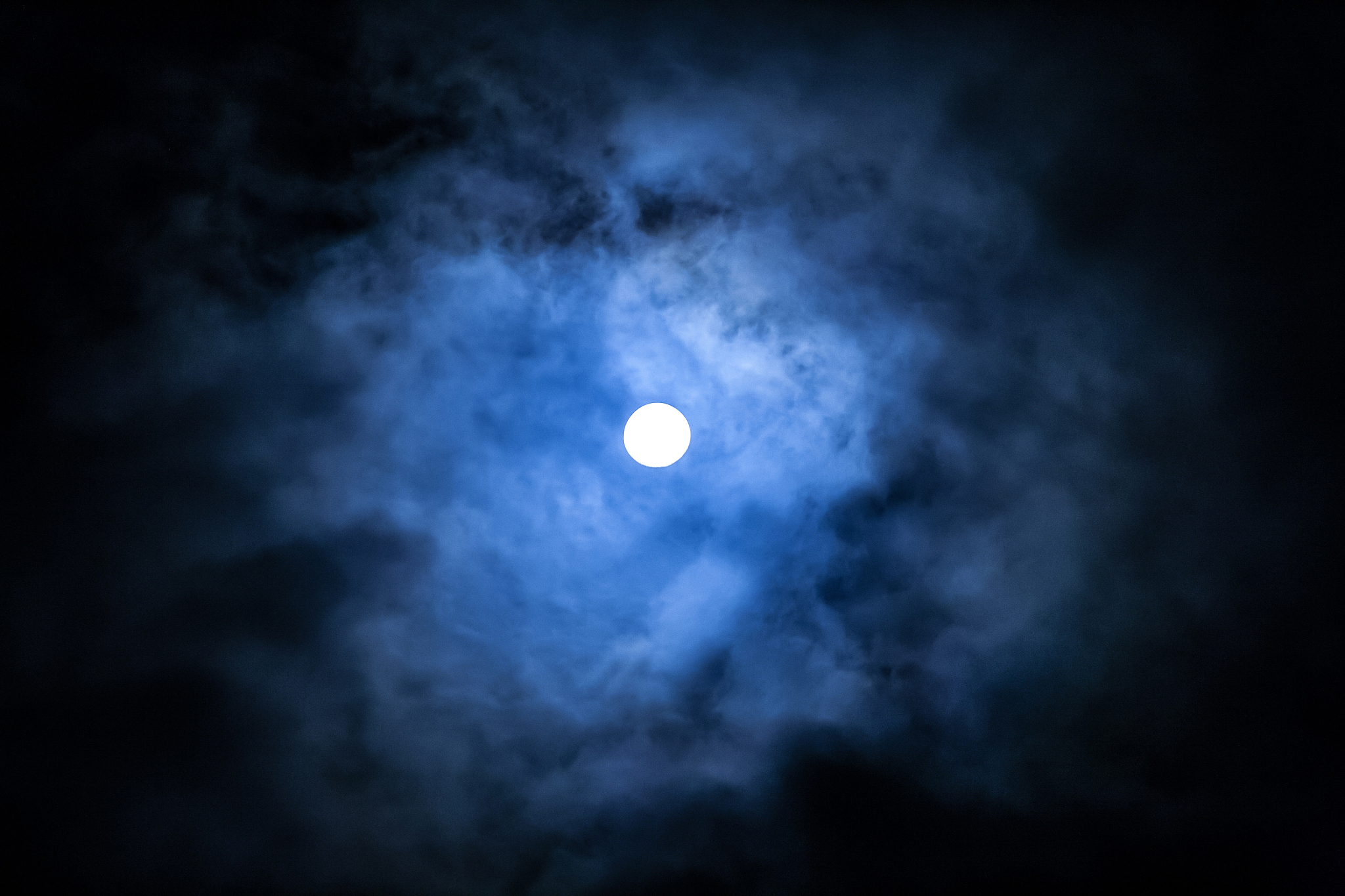 full moon night