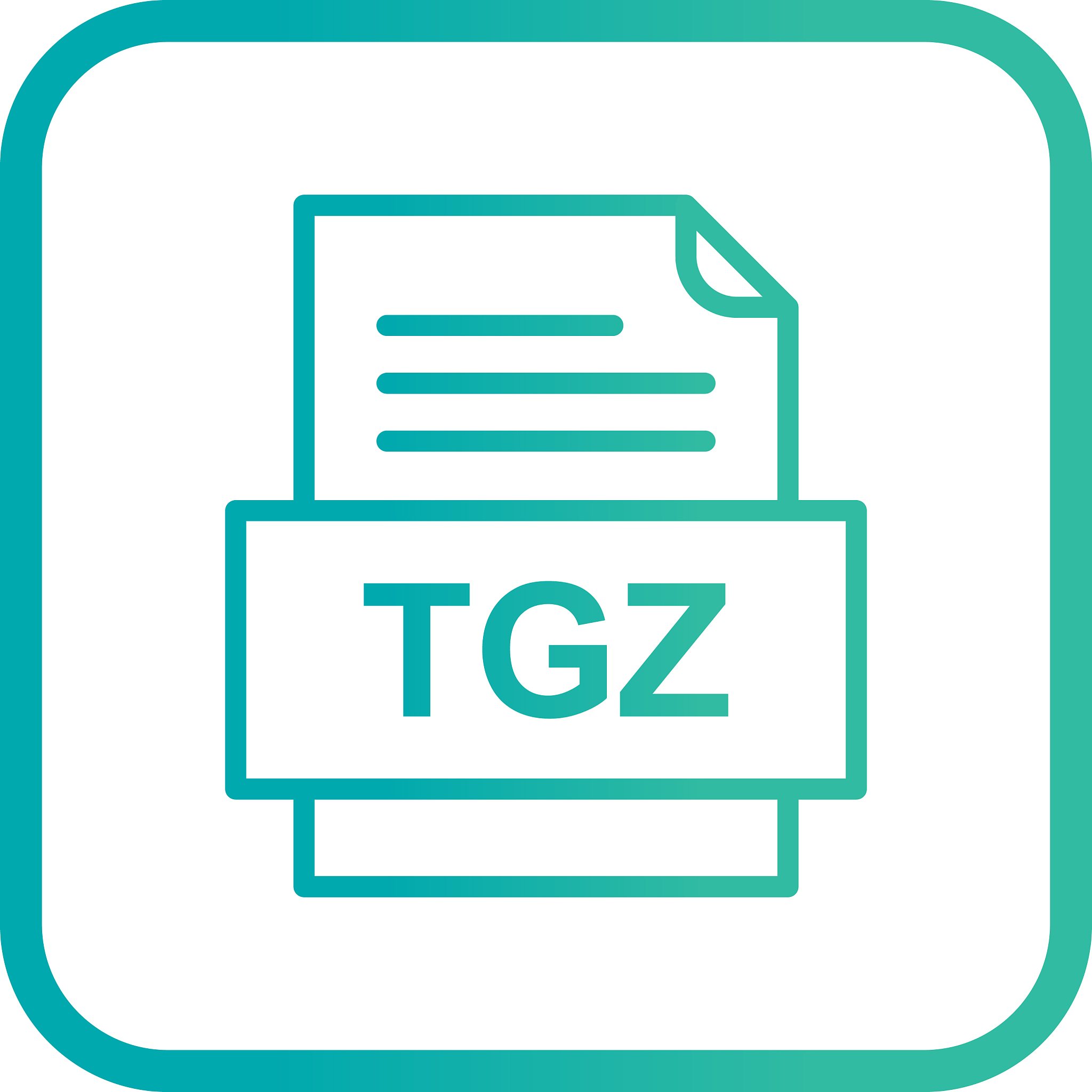 tgz file document icon