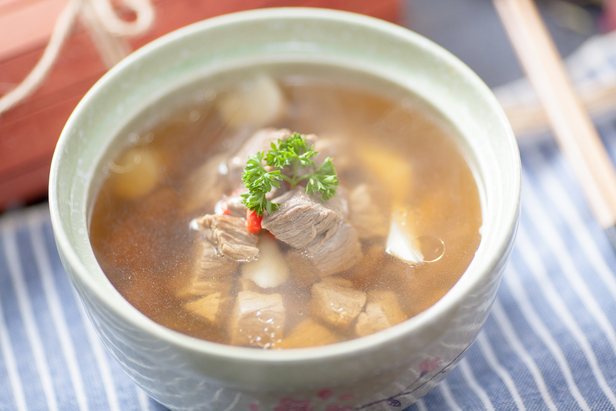 中餐—牛肉汤