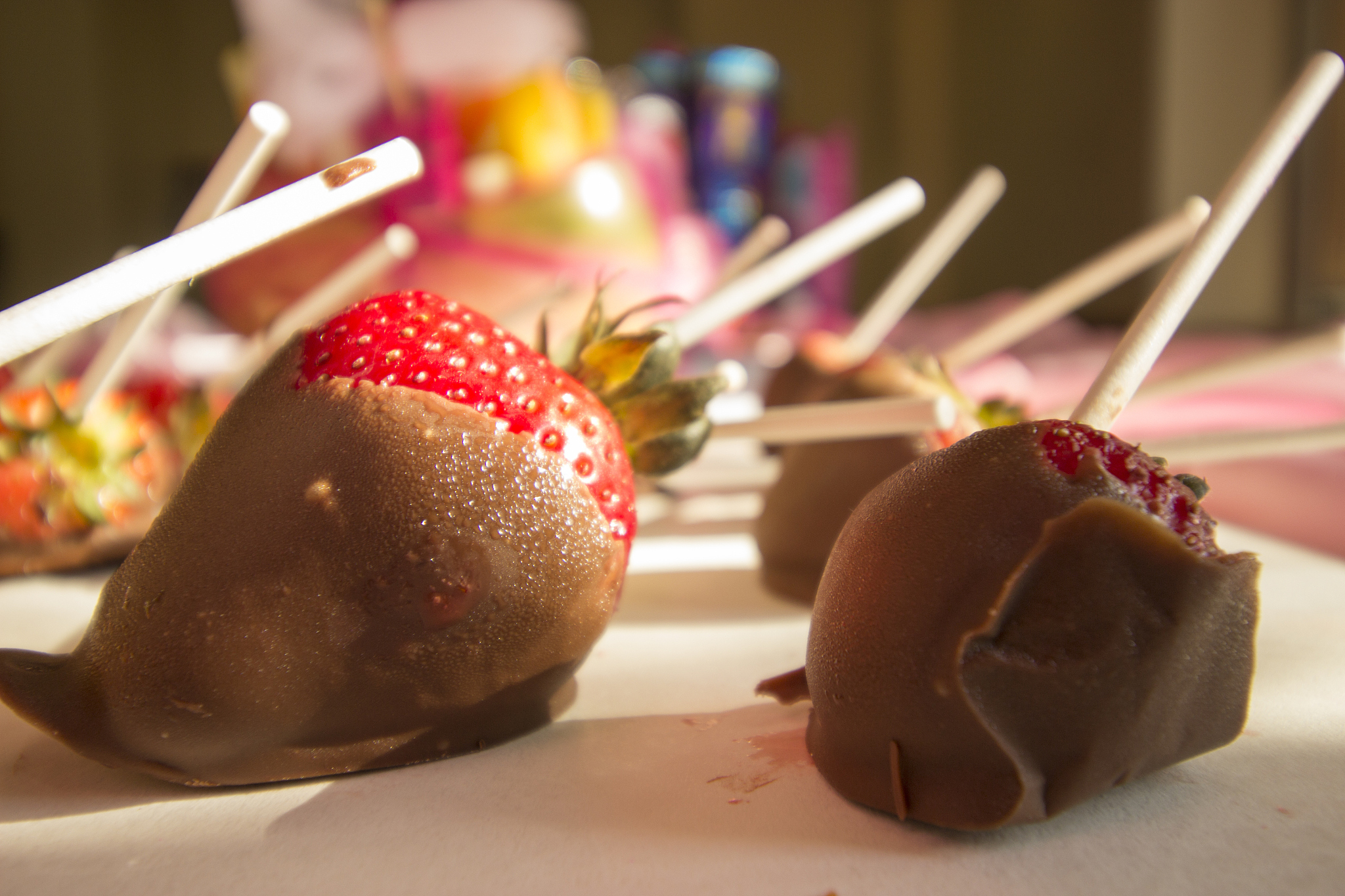 chocolate covered strawberries
