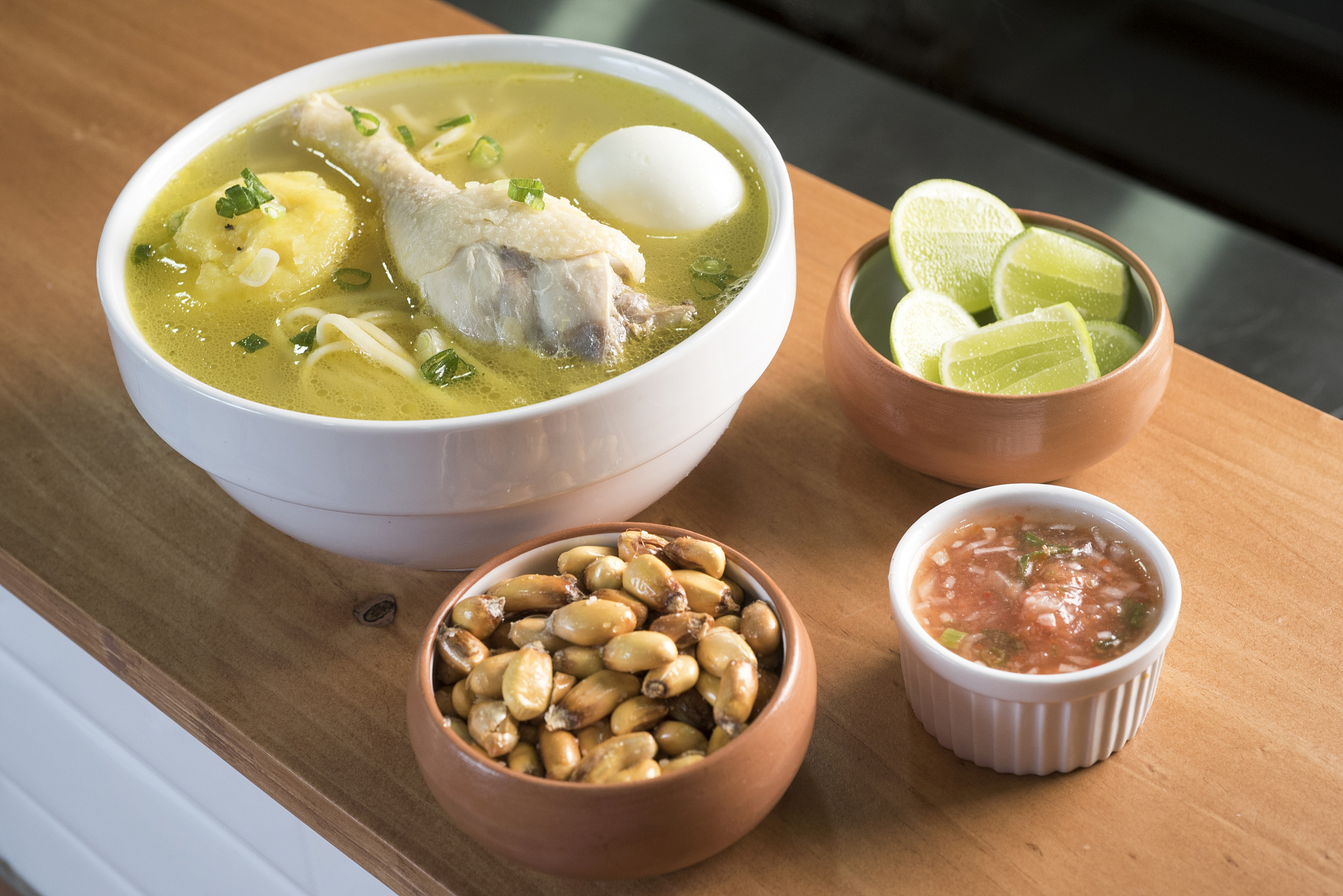 caldo de gallina, the classic peruvian chicken noodle soup