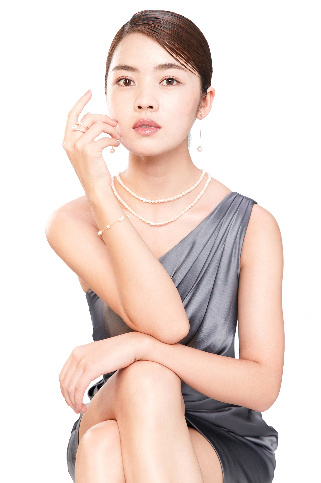 优雅女士肖像