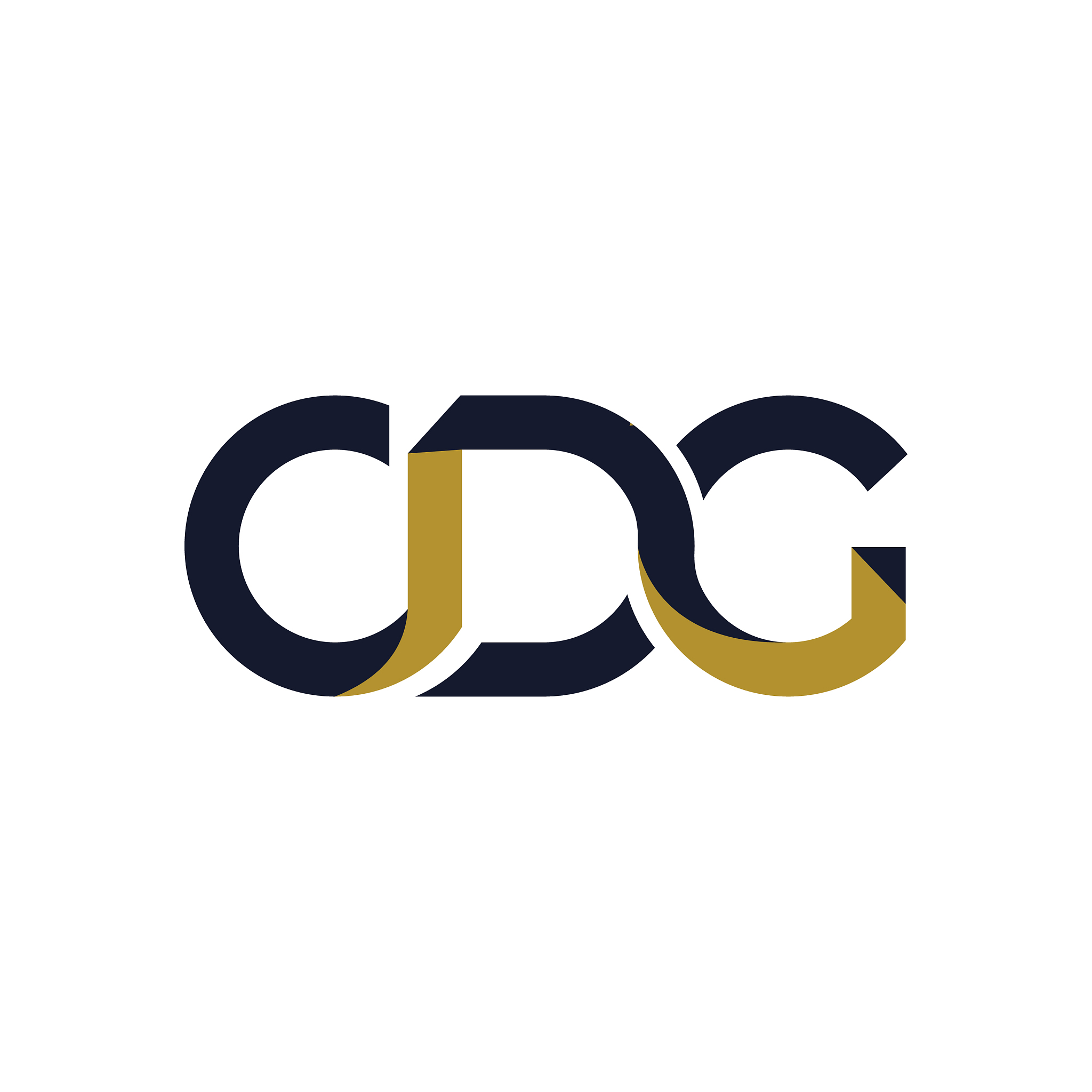 letter cdg branding logo