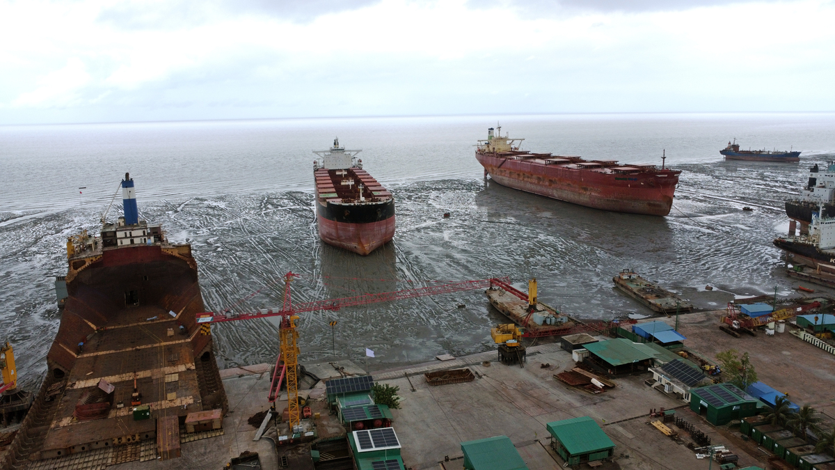 货物陆运至收货人堆场，燃油污染货物单独处理