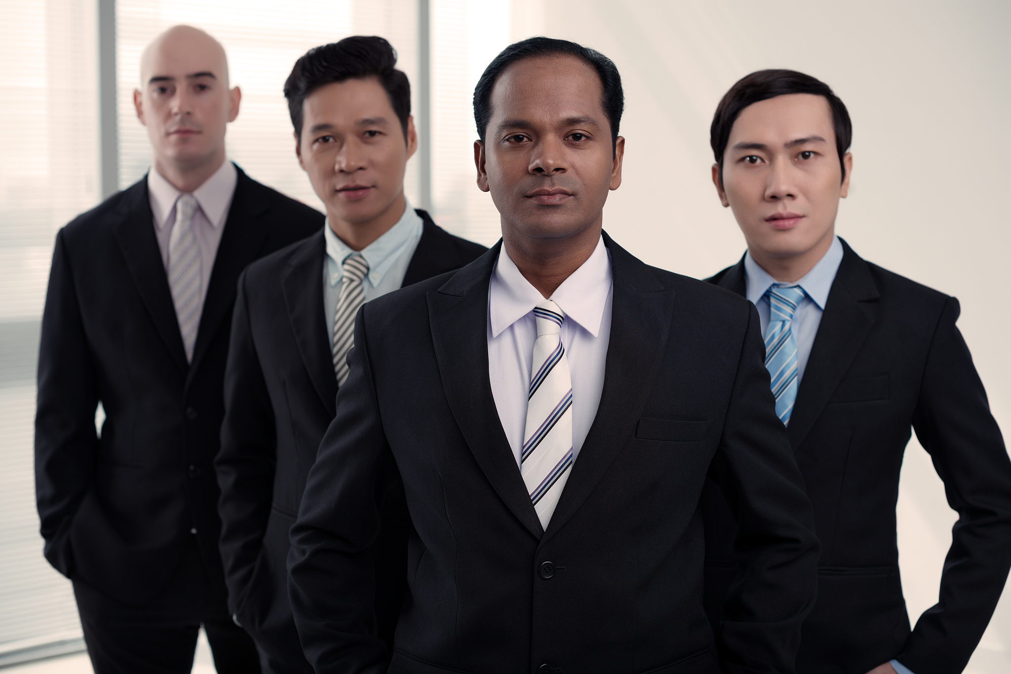 multi-ethnic business team