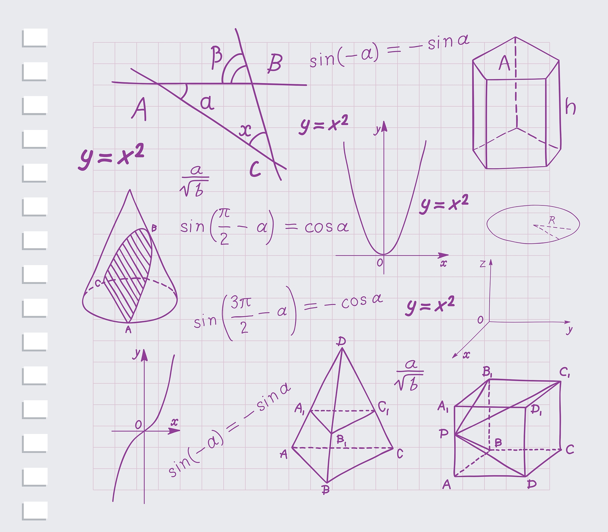 mathematics - geometric shapes