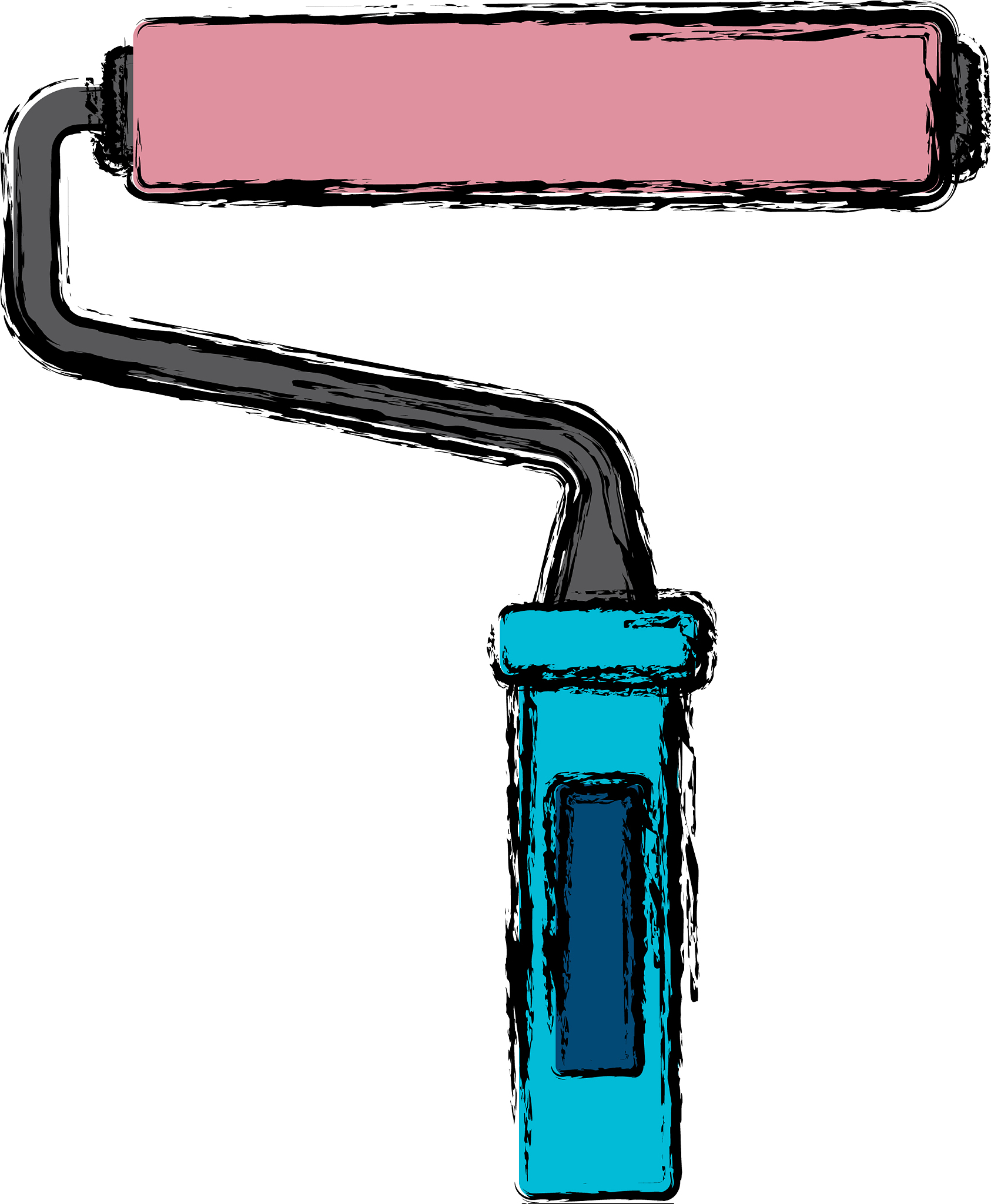 rolling paint brush tool