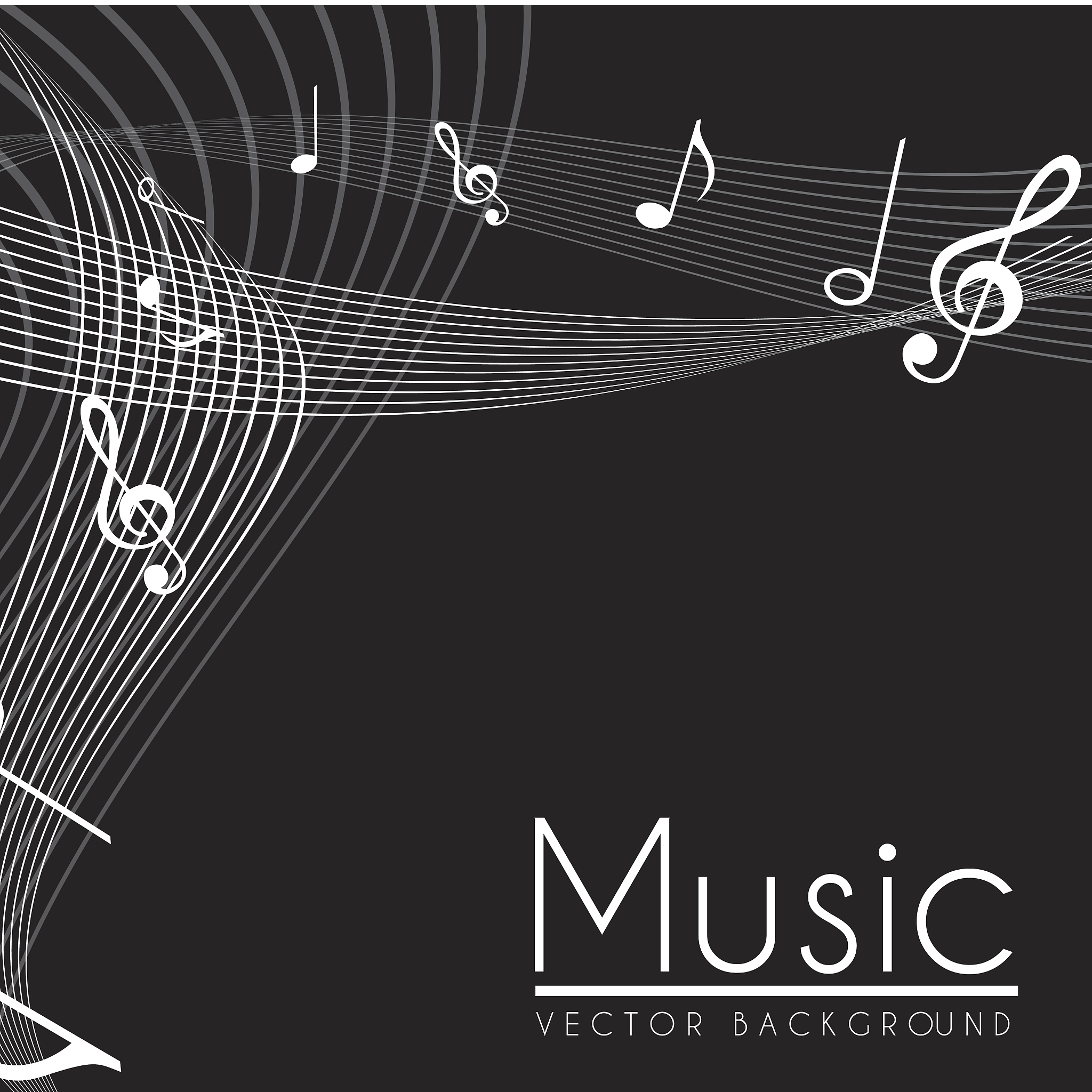 music vector