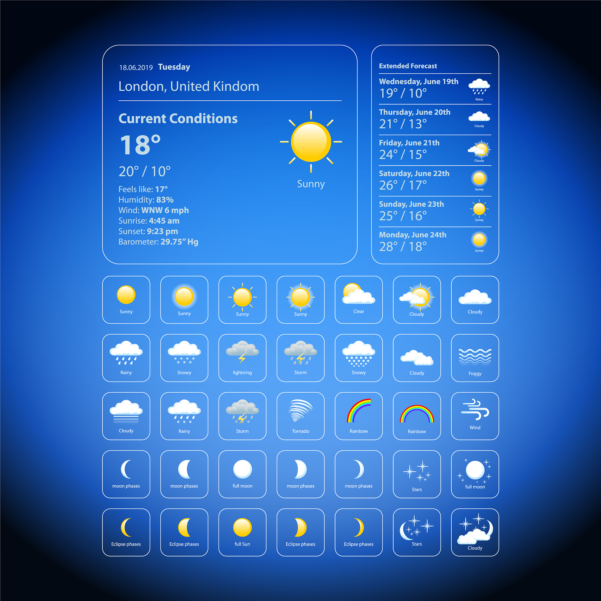 获取当前天气和温度 - 使用QWeather API