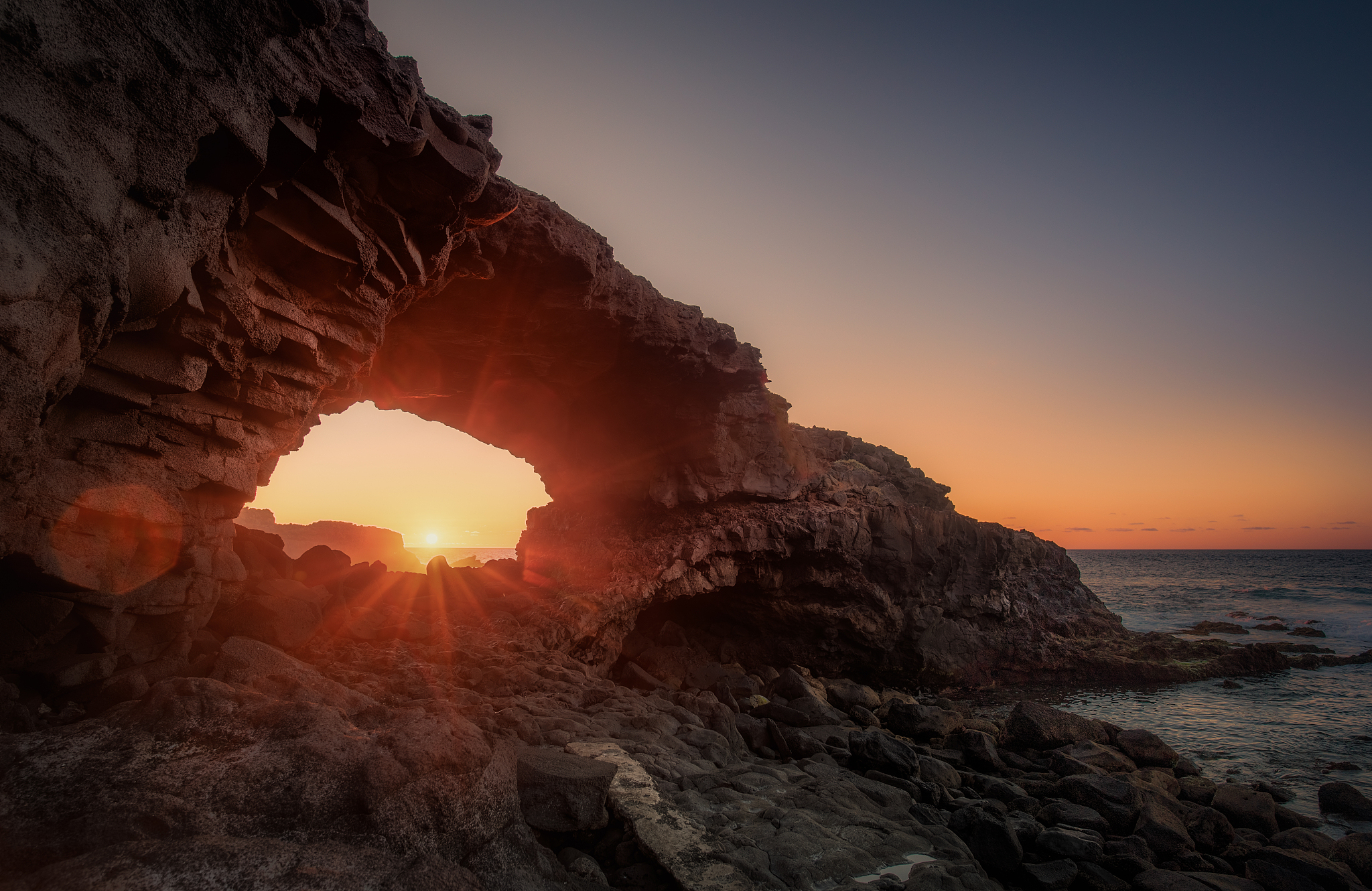 beach and sunset landscape photography long exposure