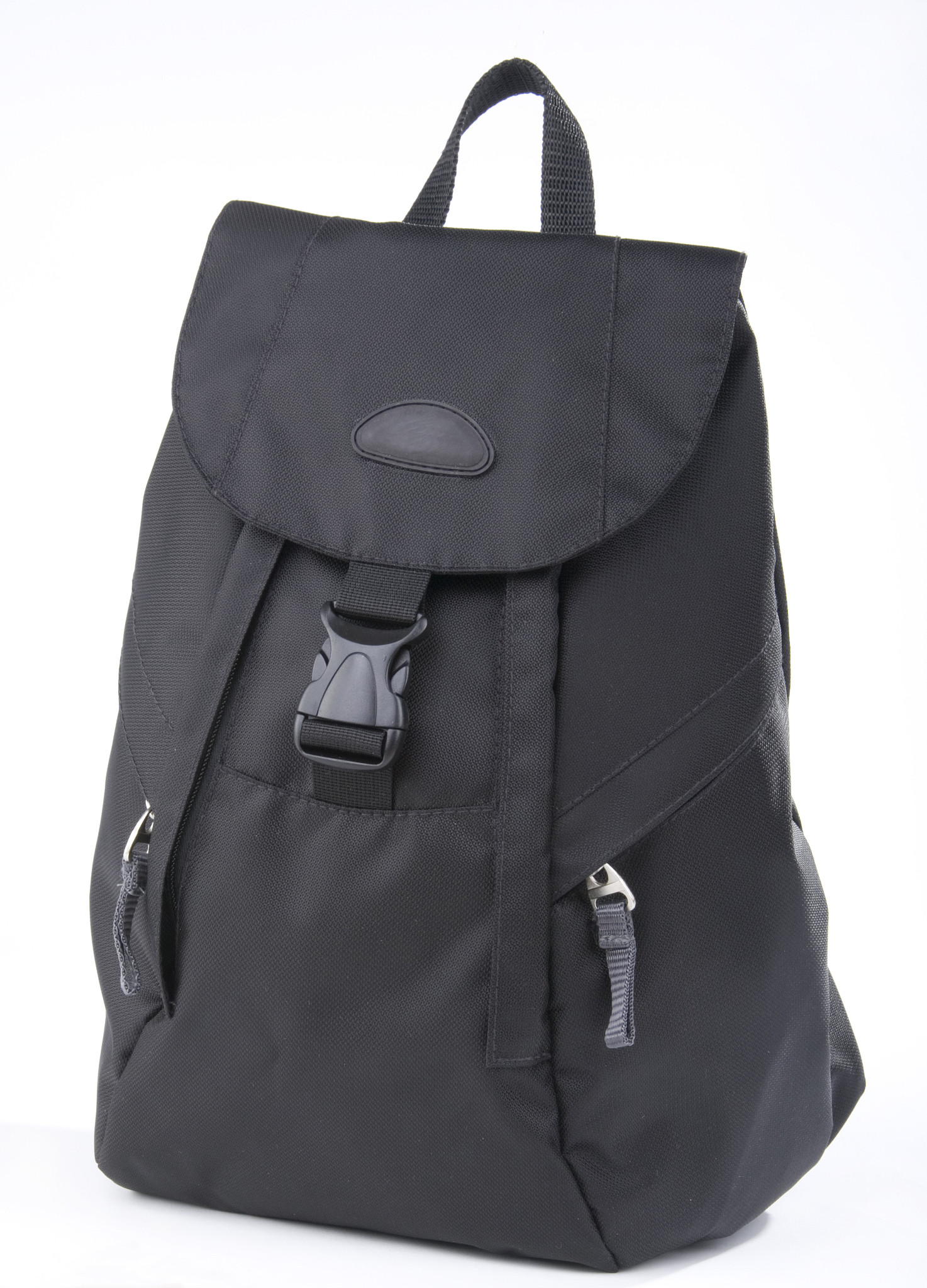 black backpack