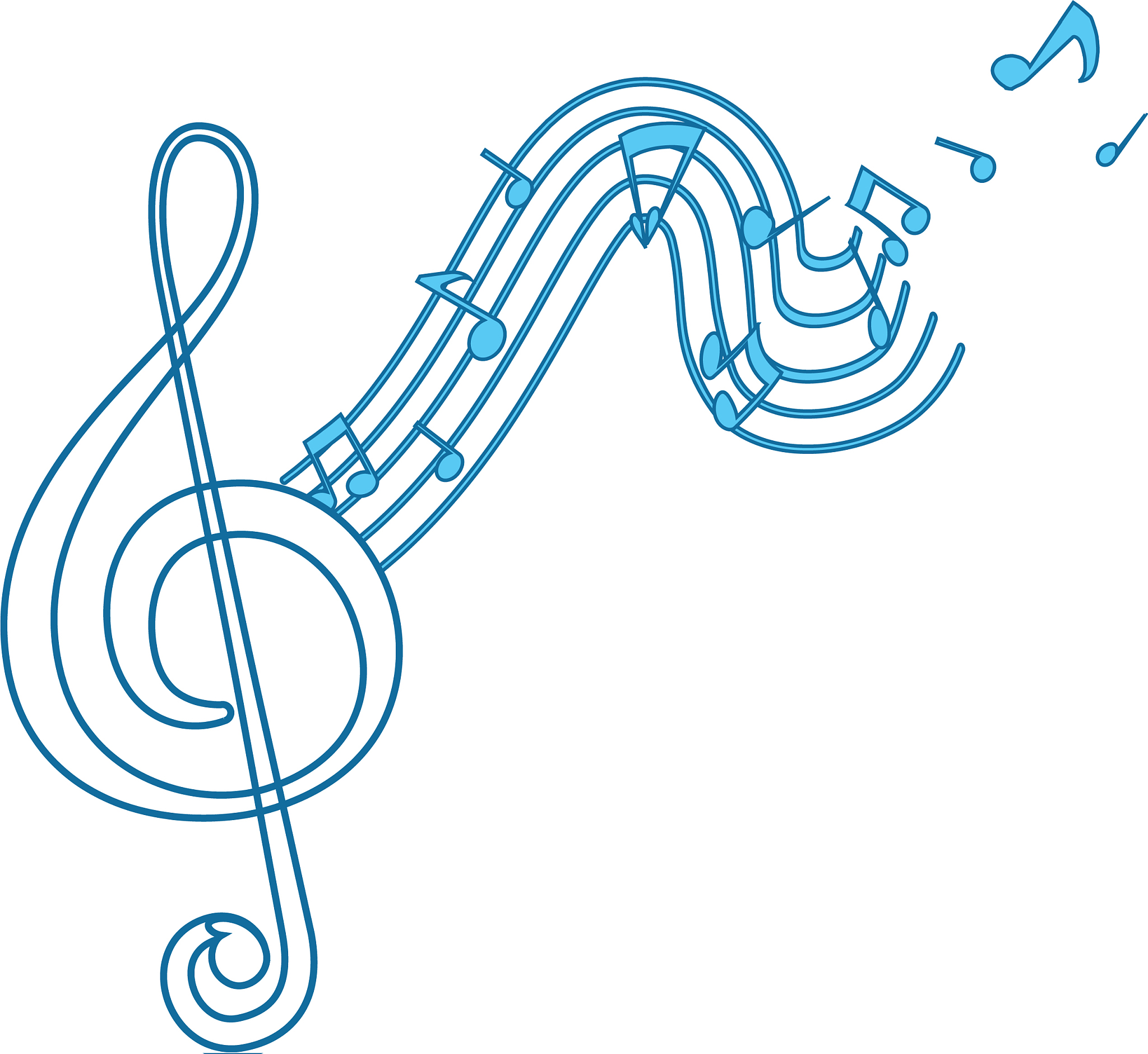 musical notes design