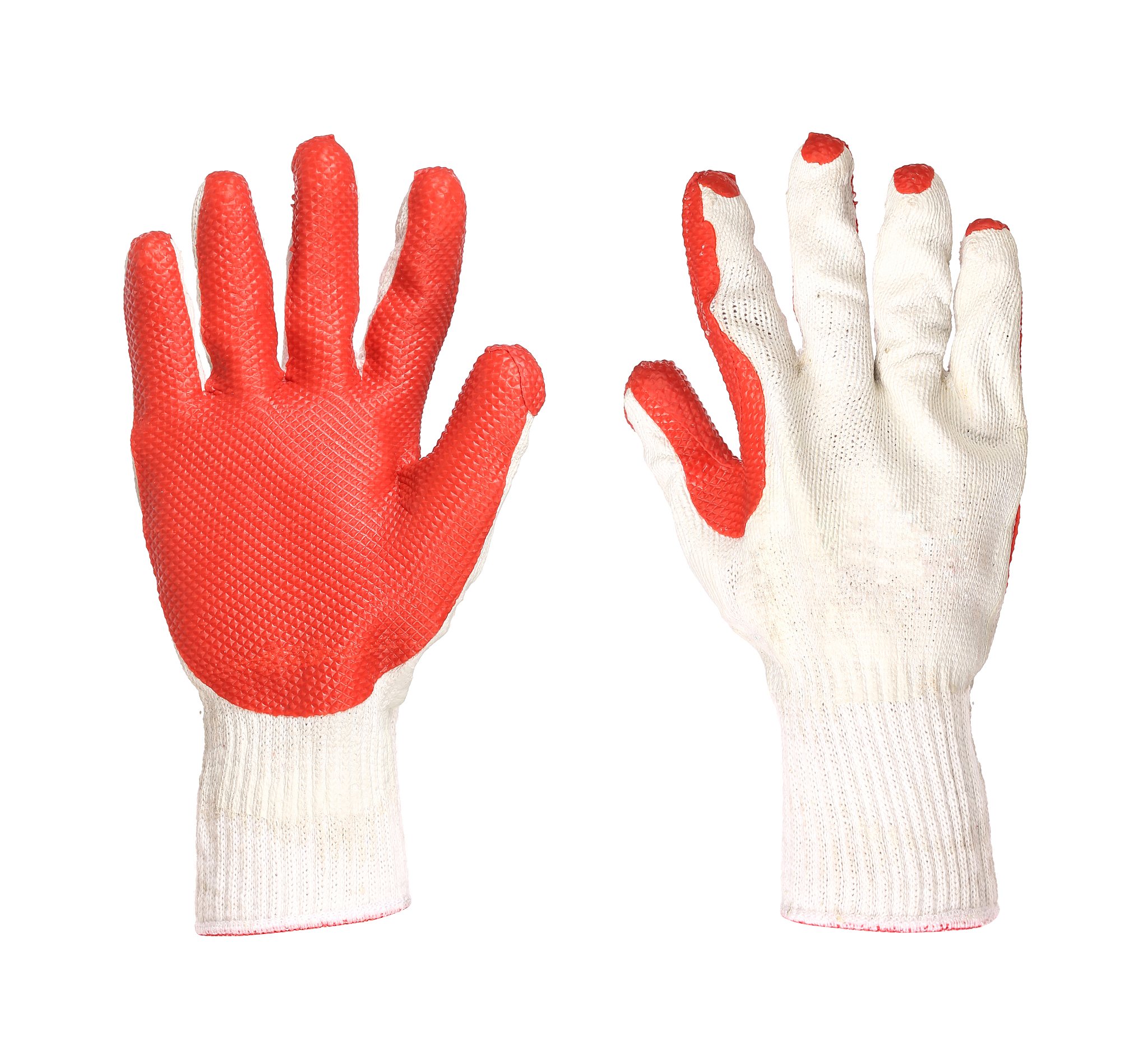 pair of rubber gloves.