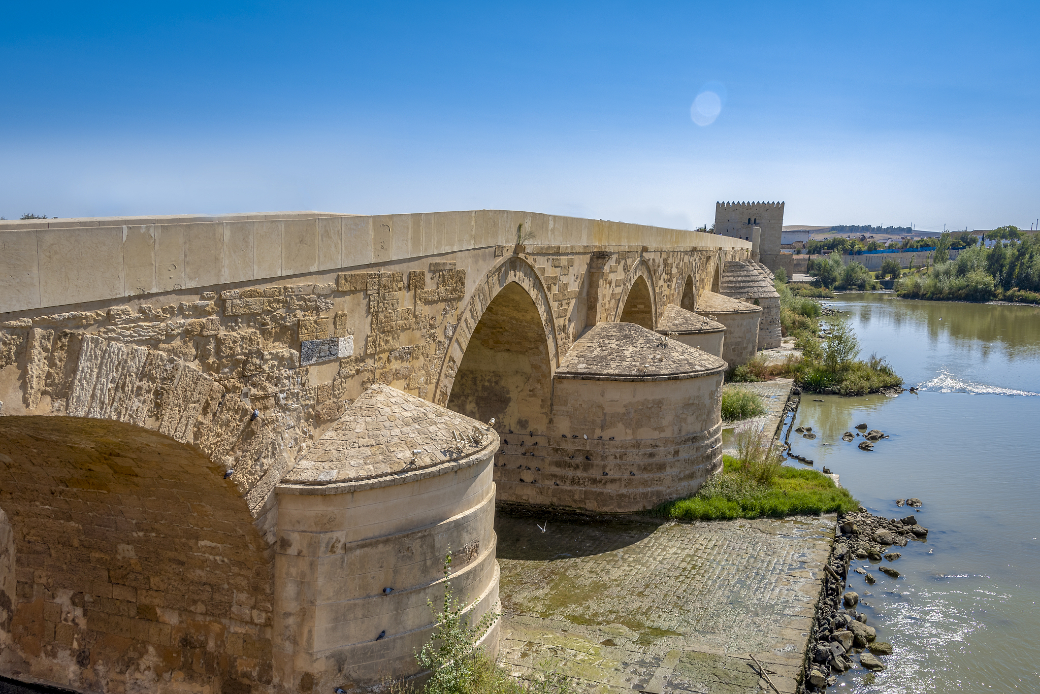 bridge in cordoba, spain