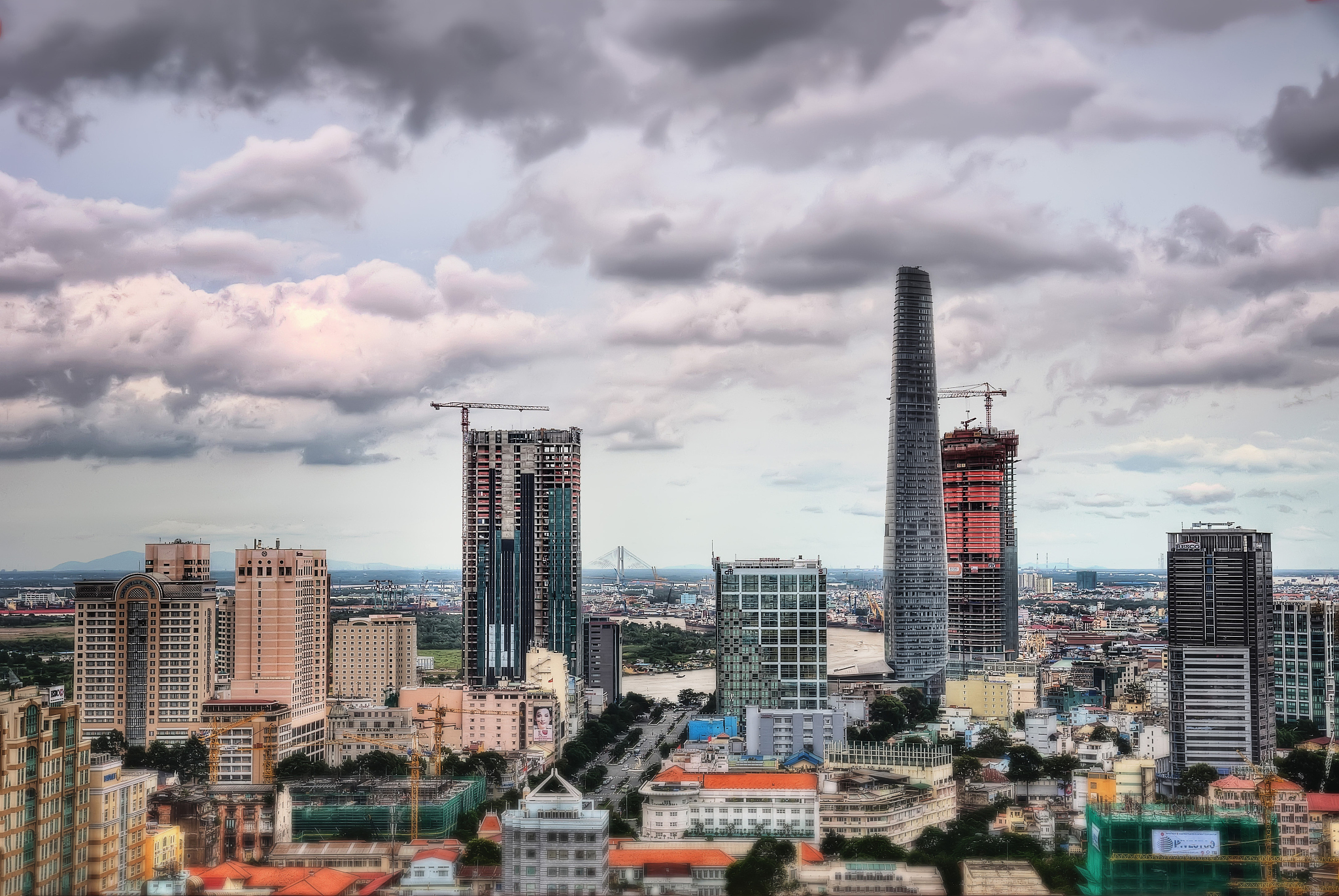 ho chi minh city aerial