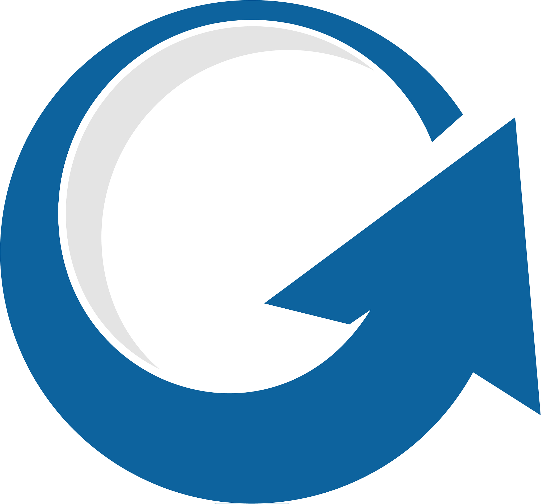 up letter g logo icon design