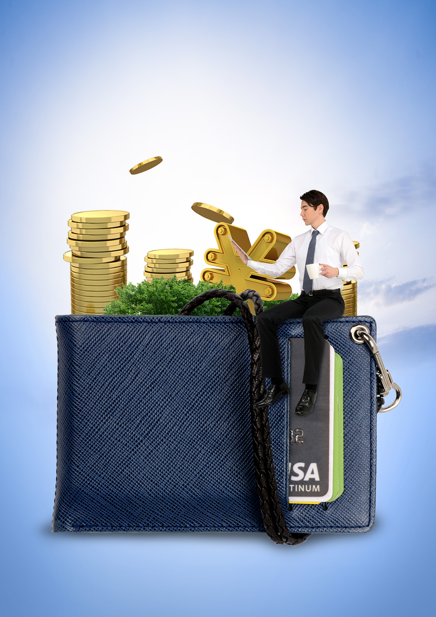 business, finance, banking, insurance, savings, virtual money, i