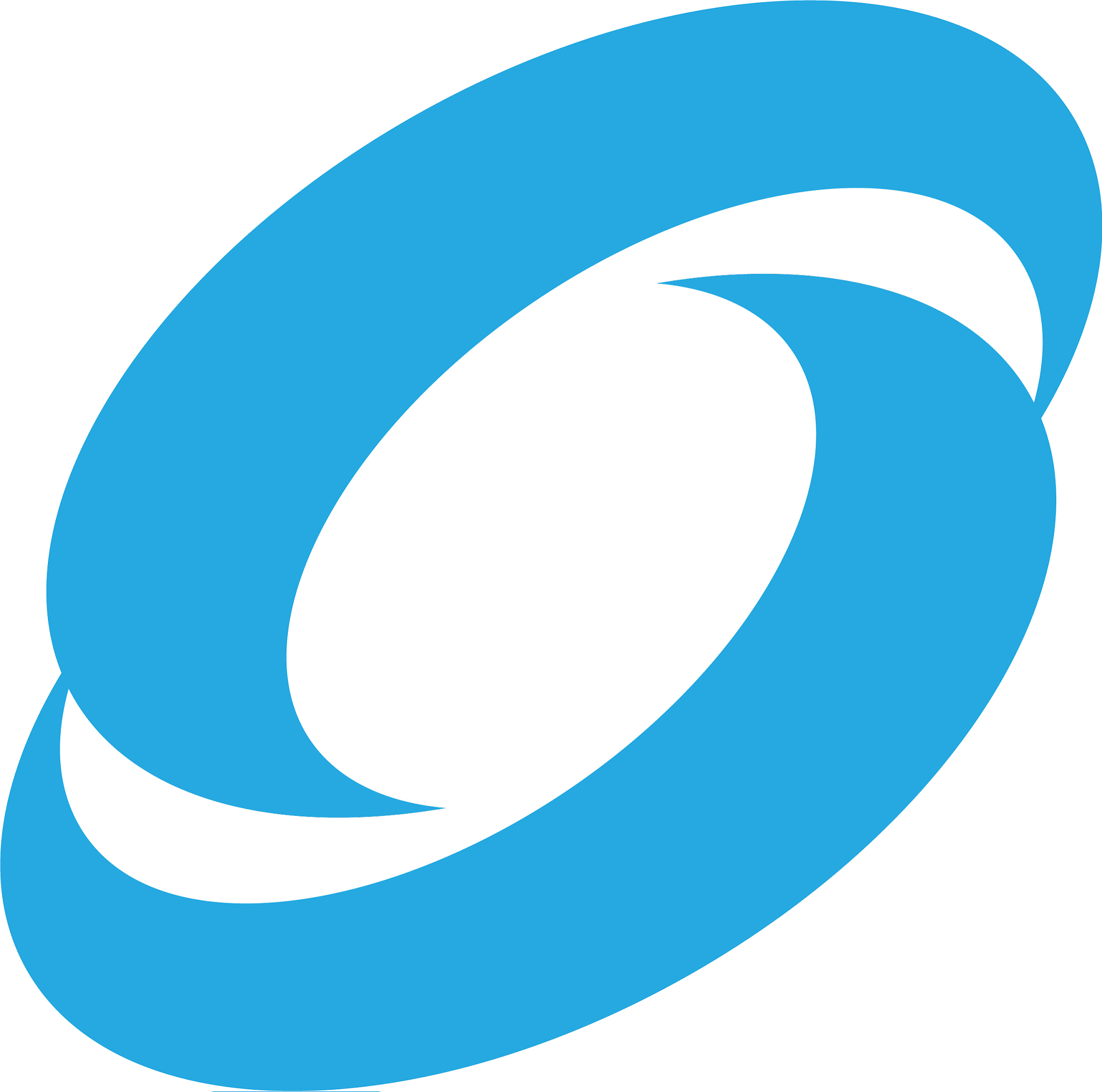 blue swooshes icon