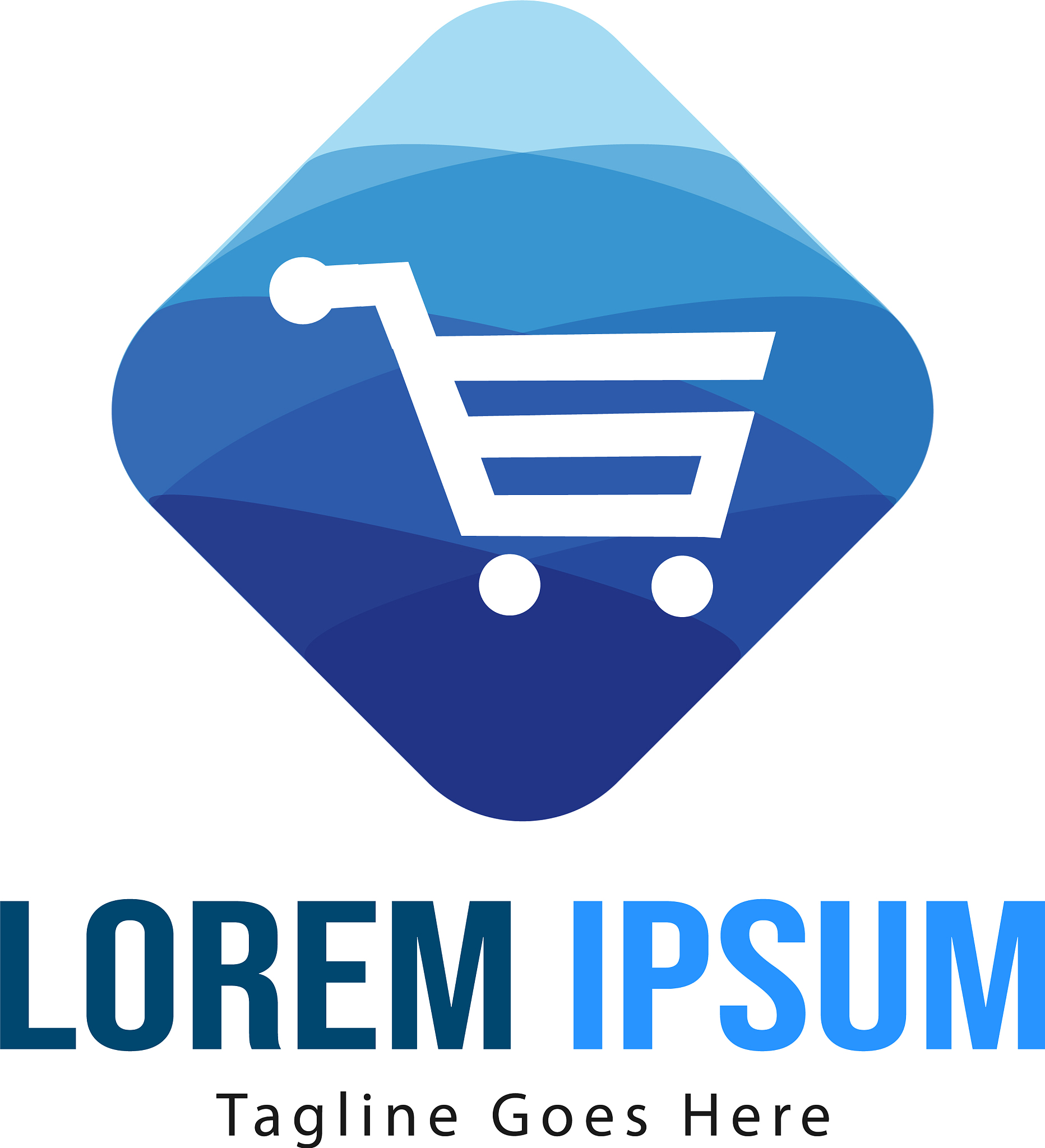 shopping logo template design shopping logo with