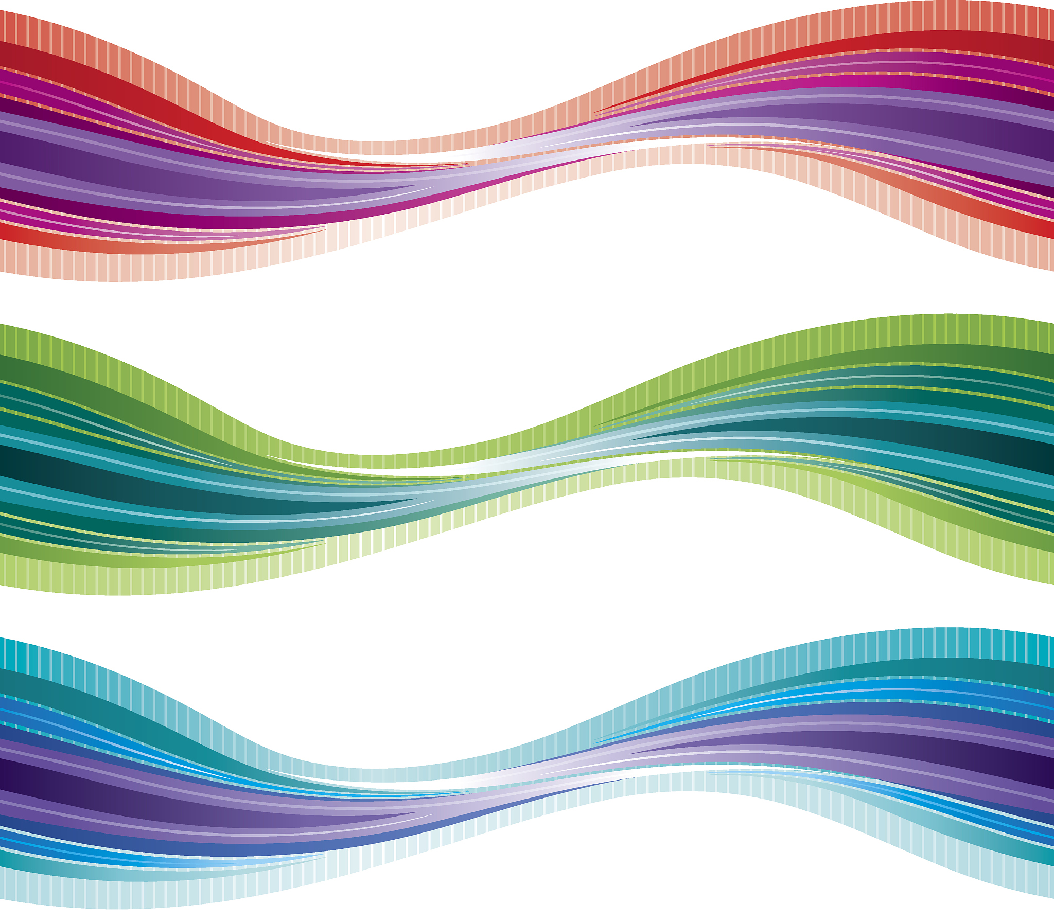 seamless rgb waves