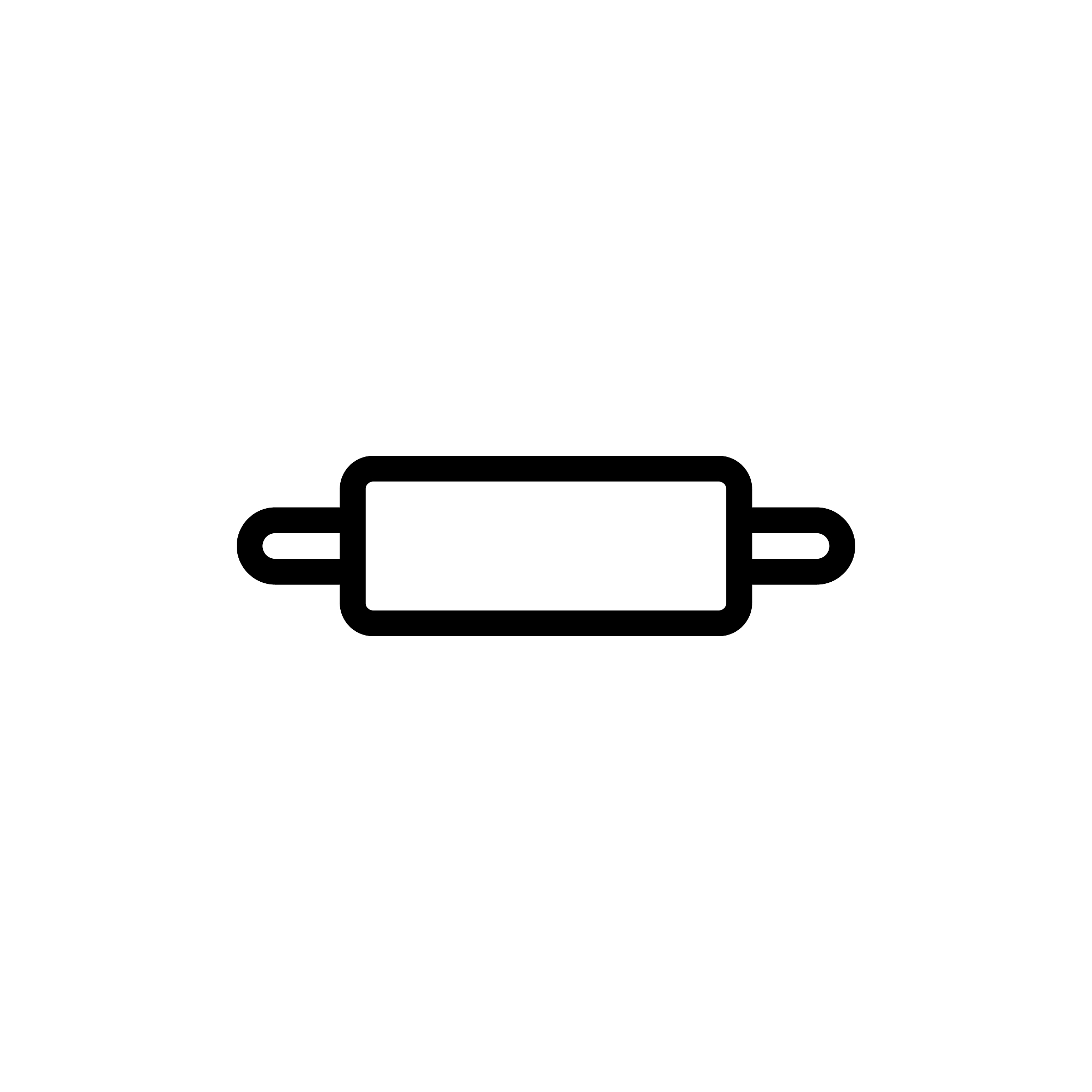 rolling pin icon vector