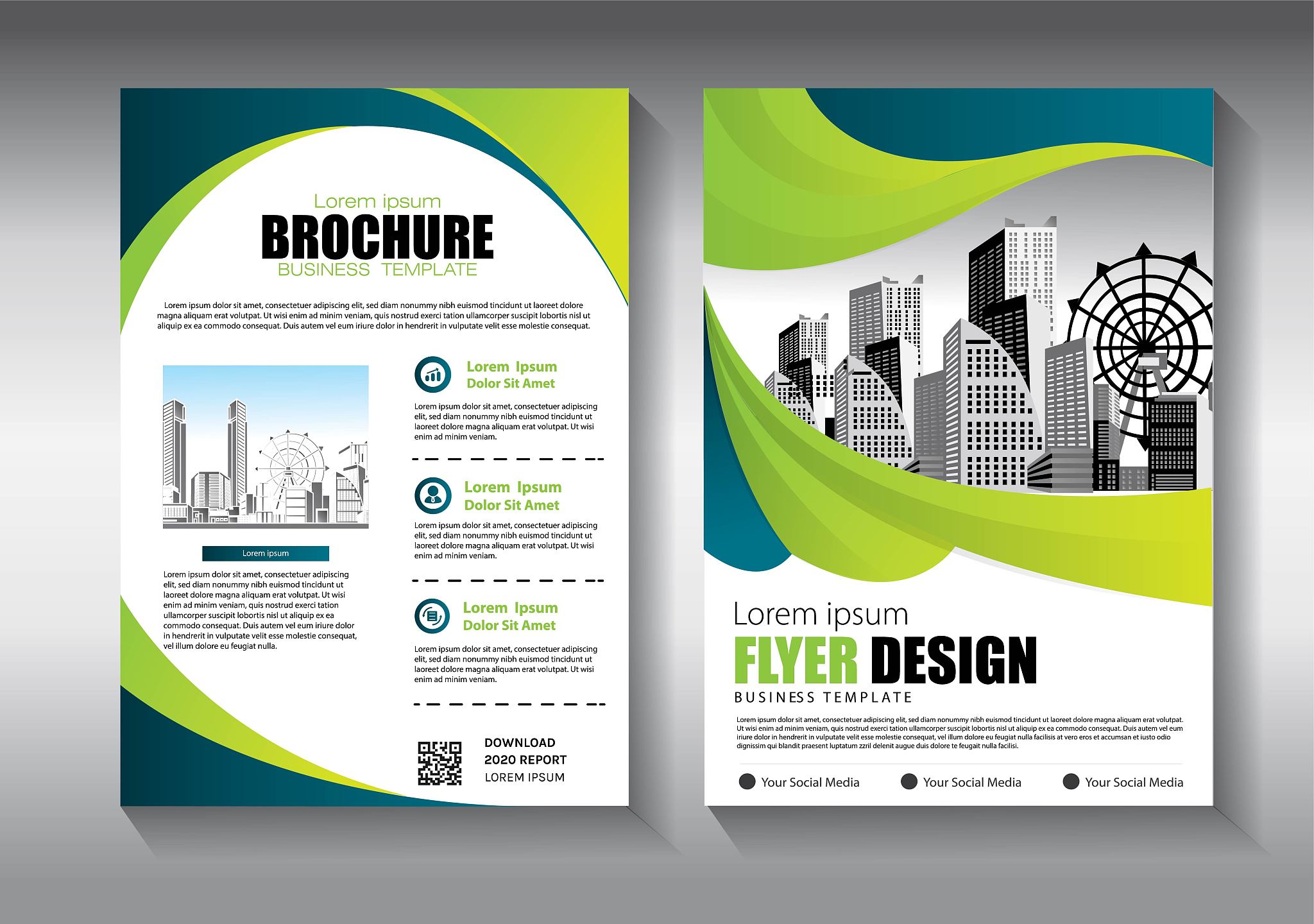 brochure design, cover modern layout, annual report, poster, fly