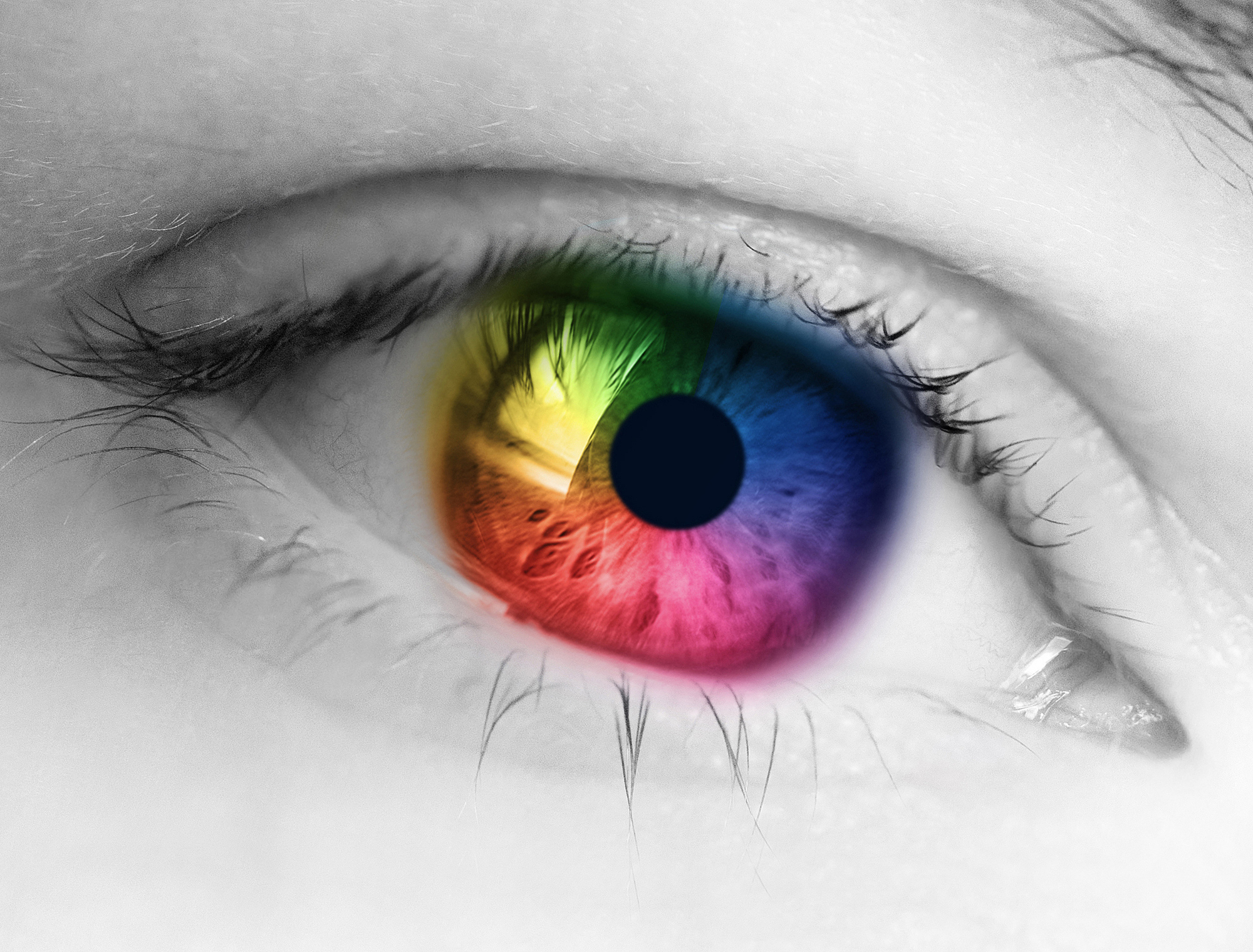 最稀有的三种瞳色