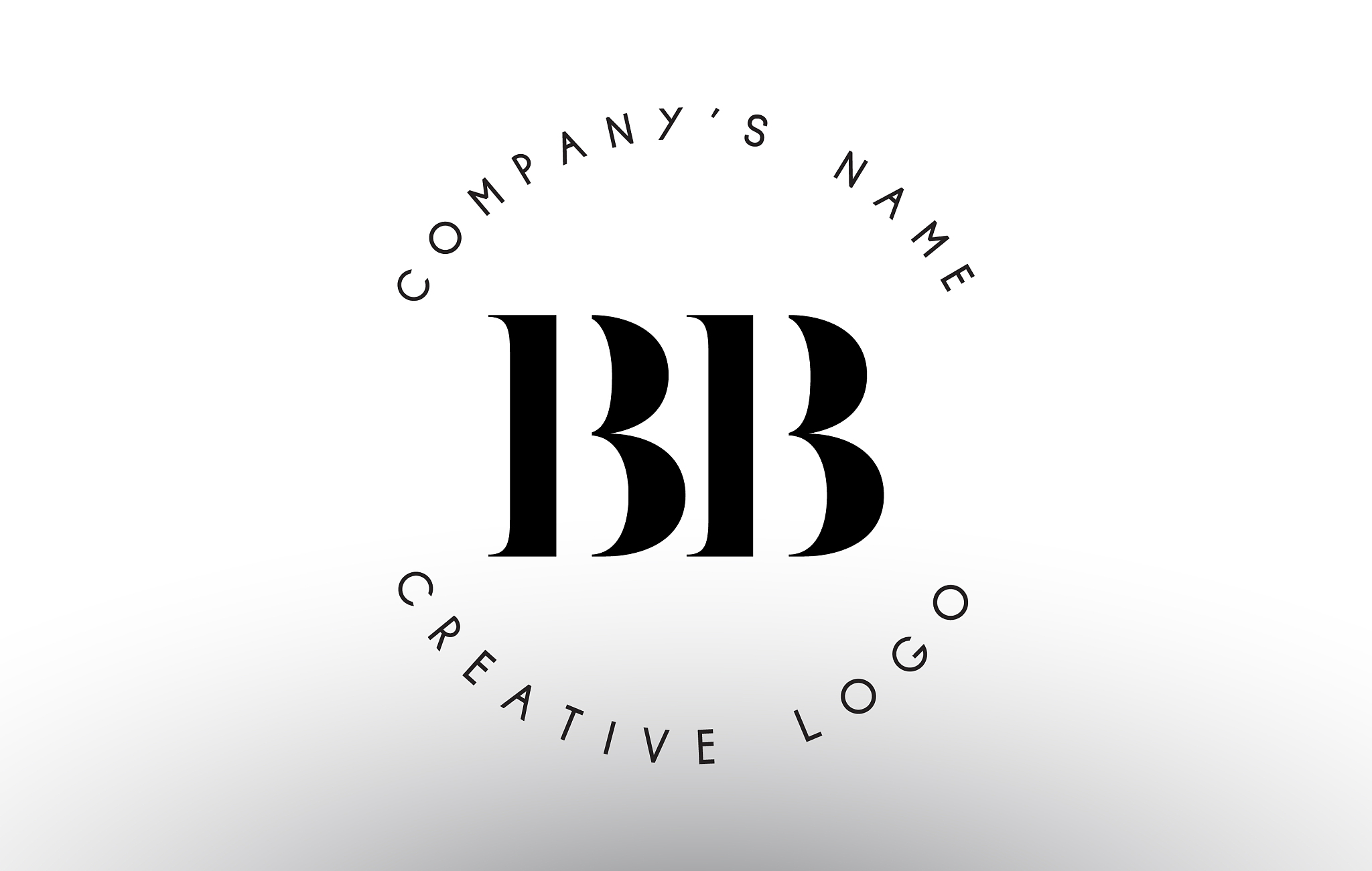 letters bb b logo with a minimalist design simple