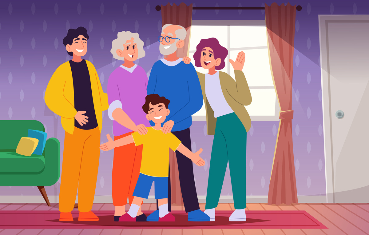 妈妈的爸爸叫什么