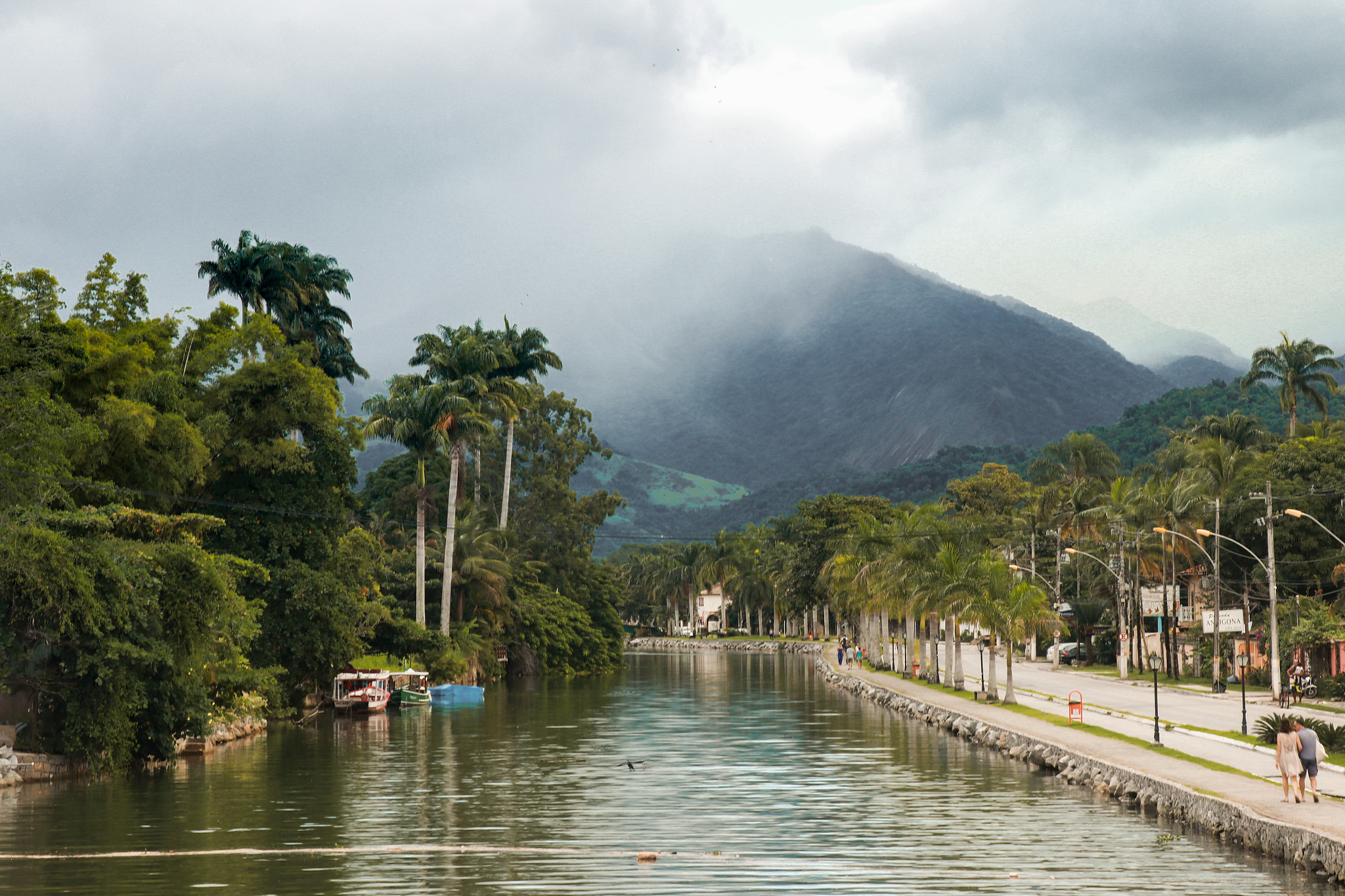 a rainy day in paraty