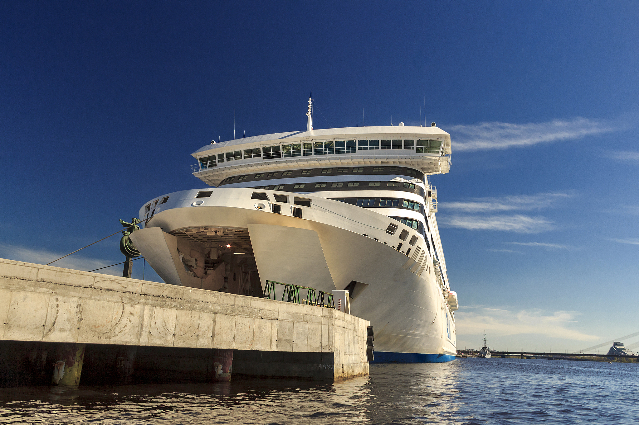riga port is a major port on the east coast of the baltic sea.
