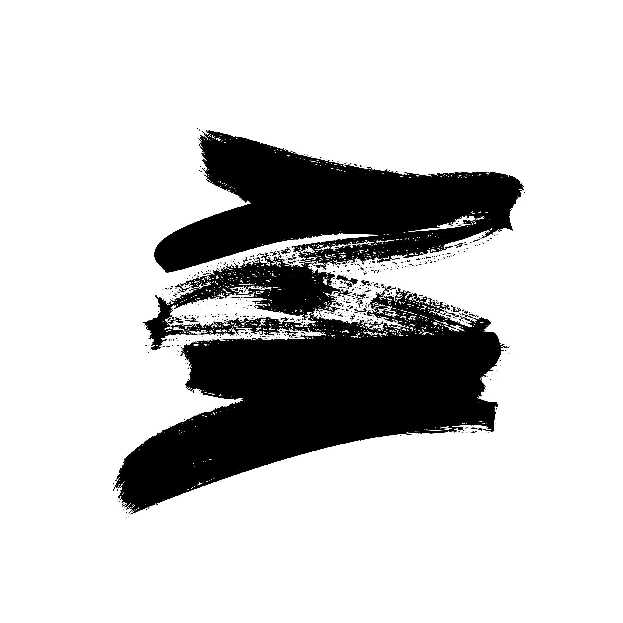 vector black paint, ink brush stroke or shape. dirty grunge desi