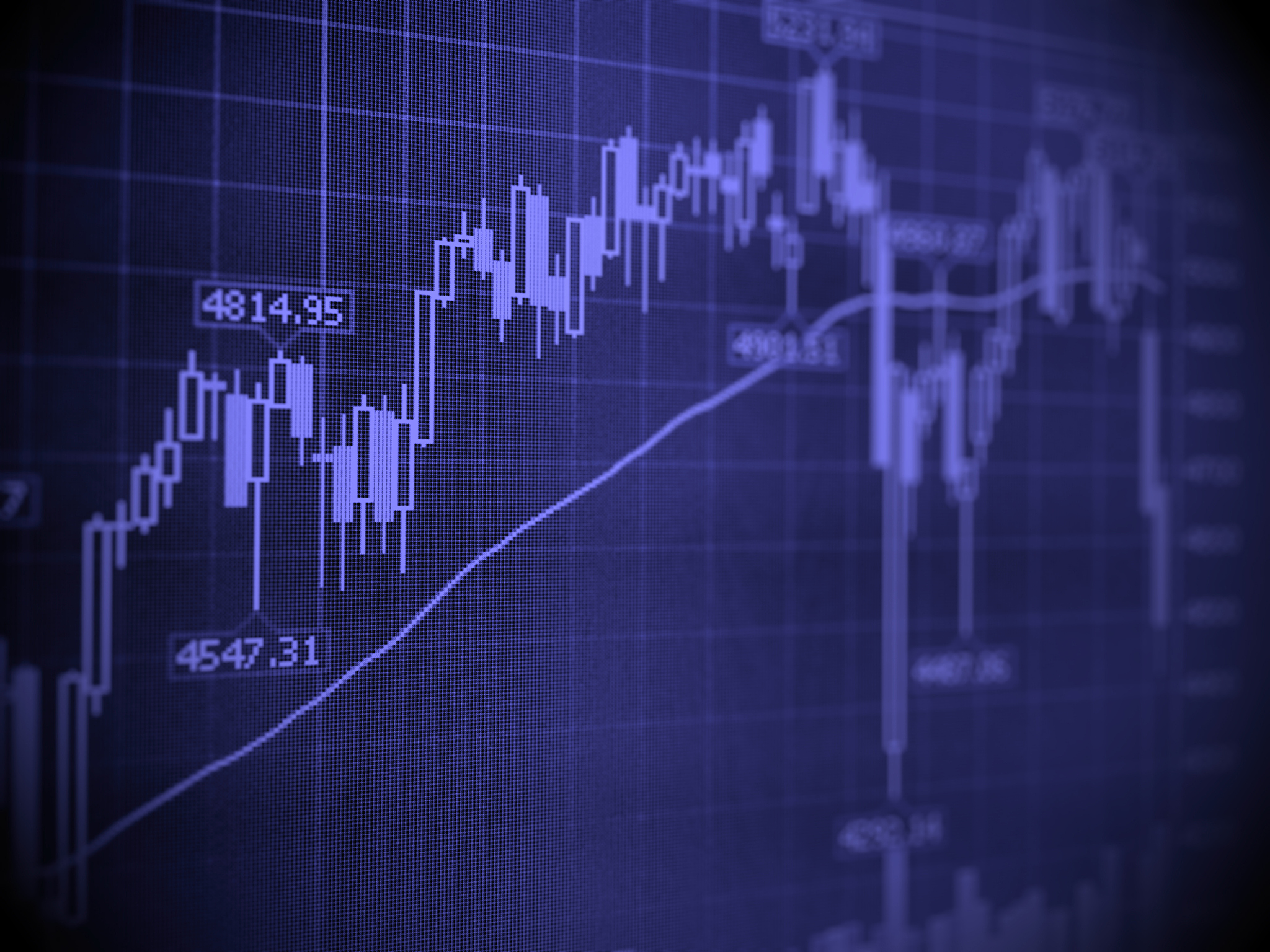 stock market chart