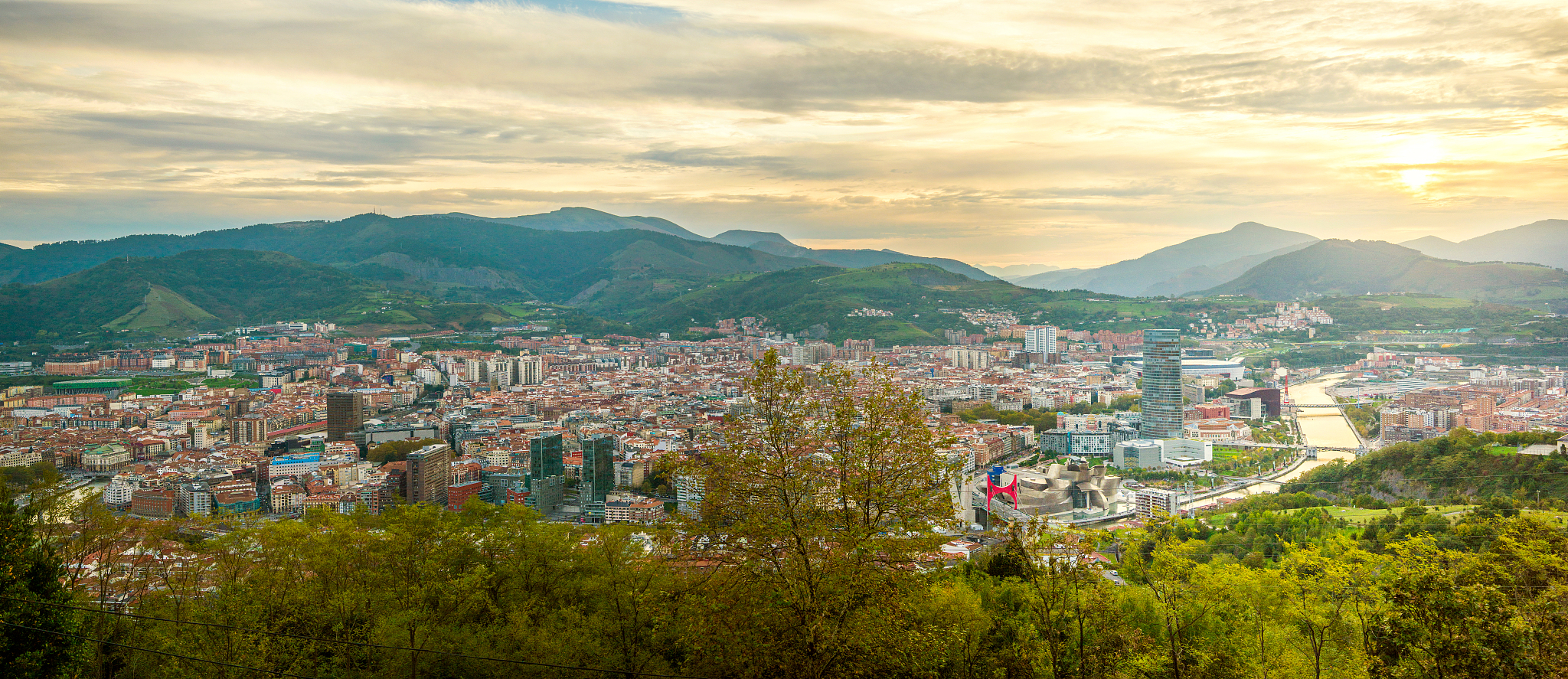 bilbao, spain.