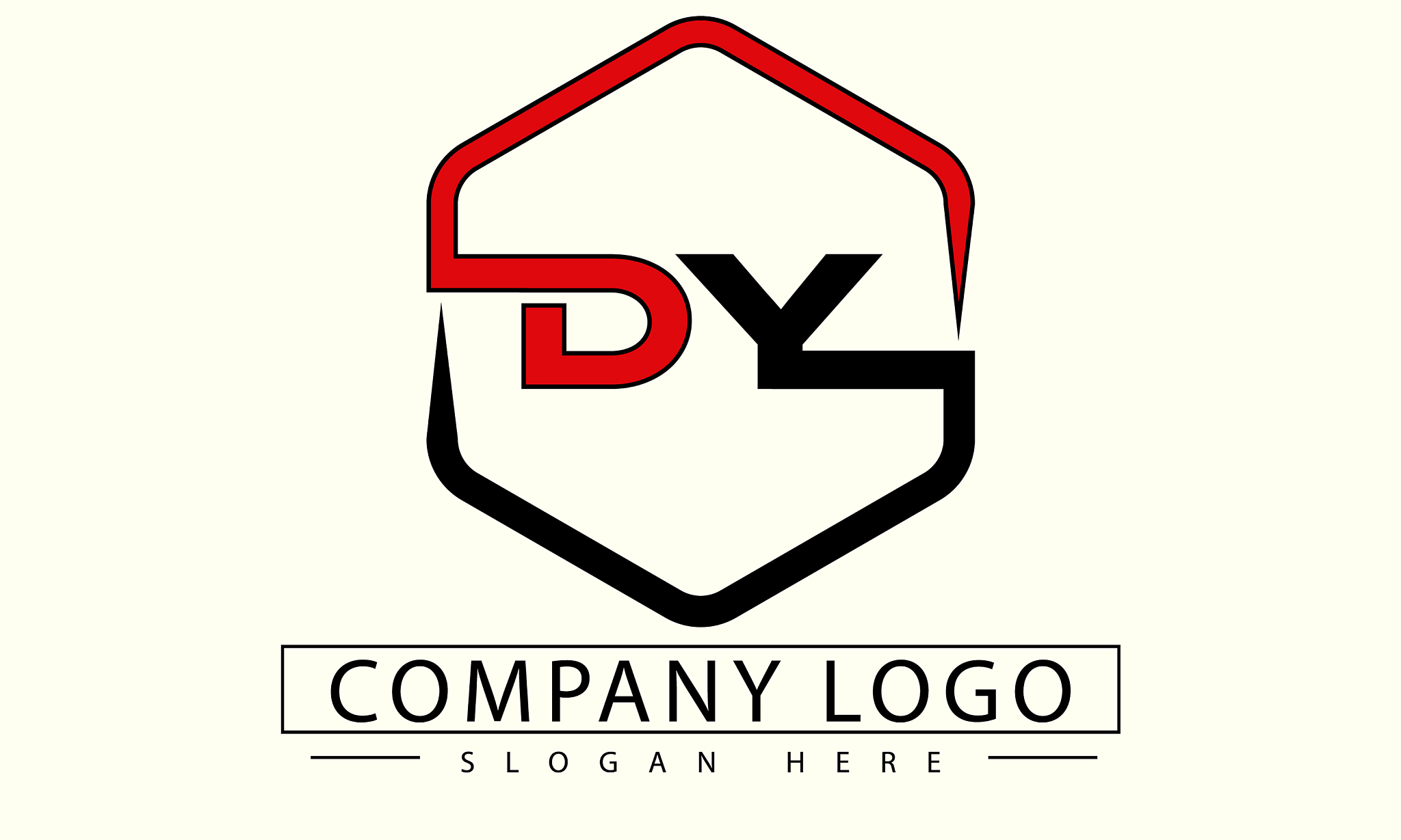 dy logo initial