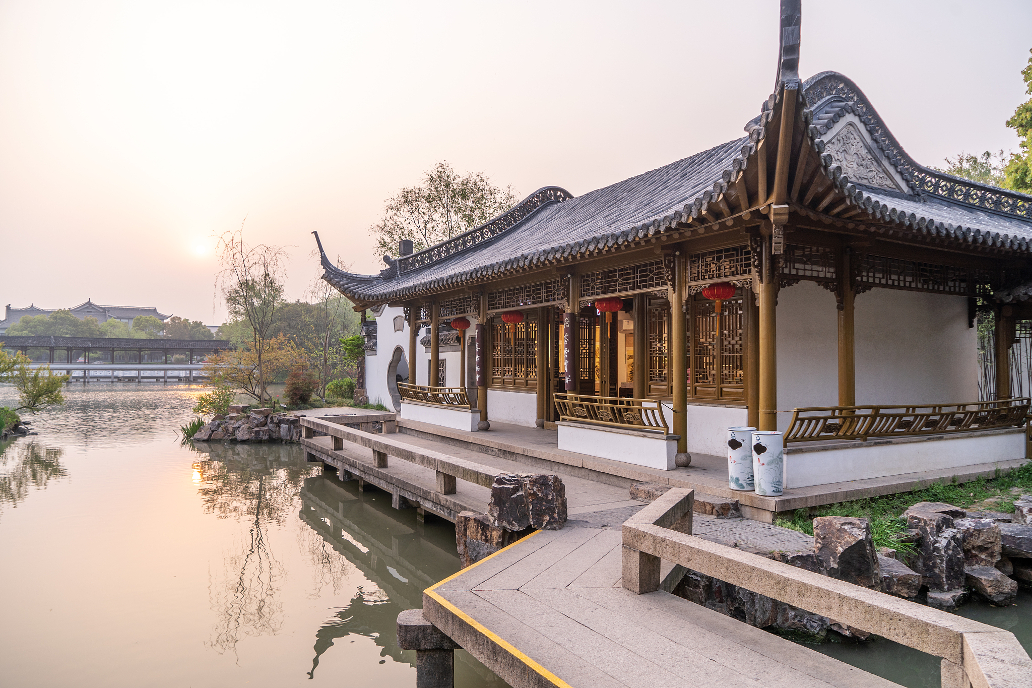 描述瘦西湖的特点