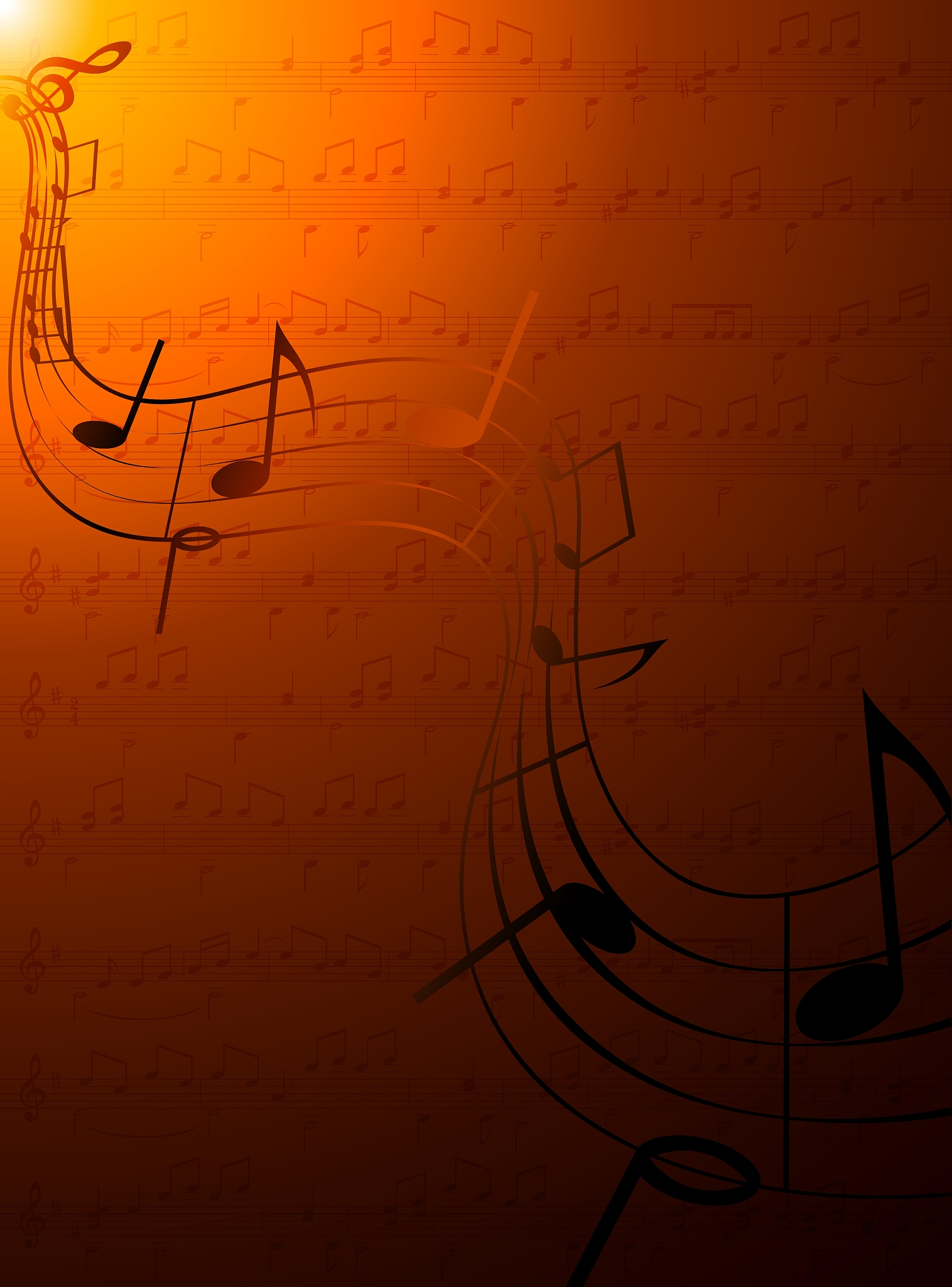 music notes