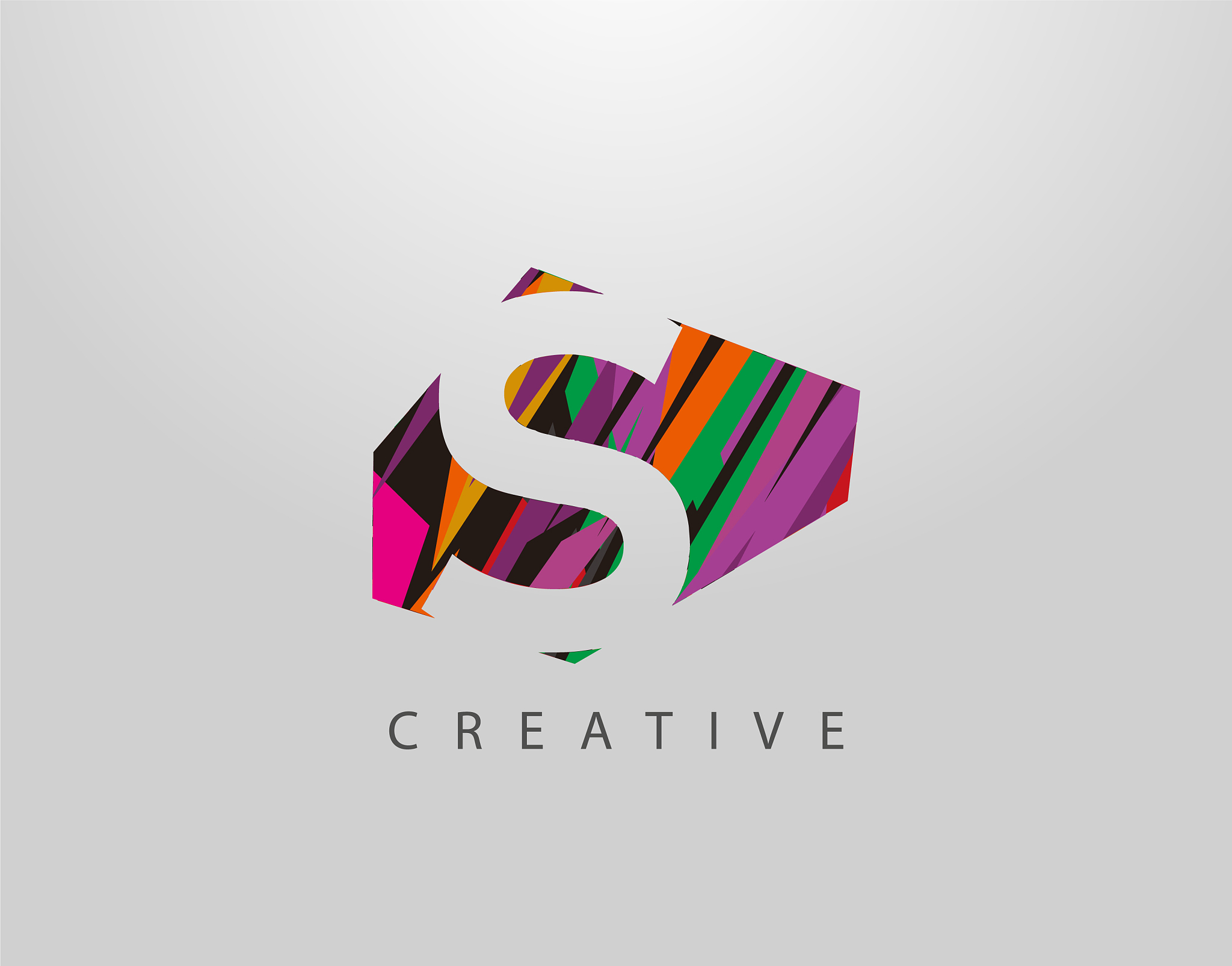 creative letter s logo abstract s letter design
