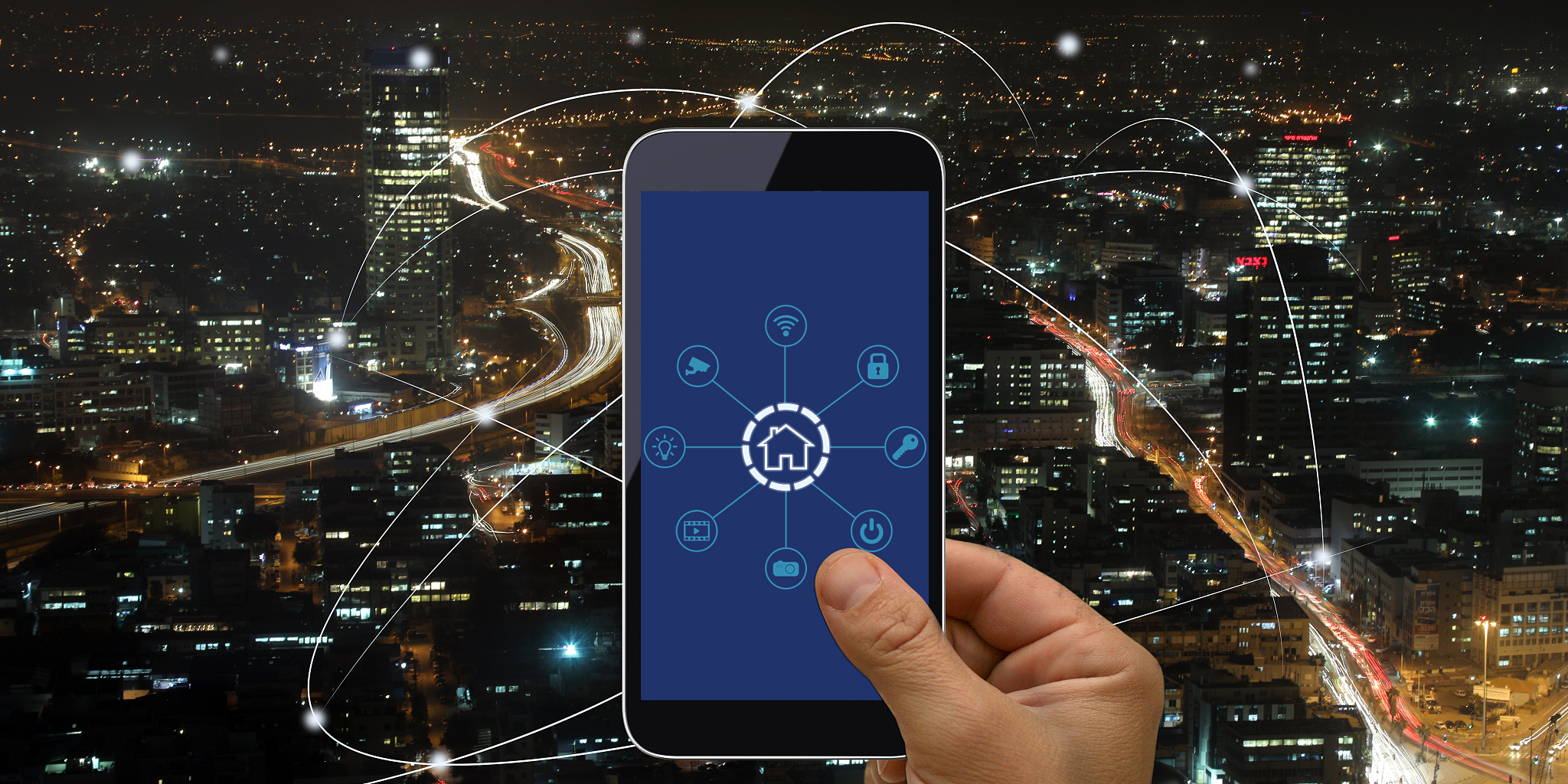 computer network connection smart city future internet technolog