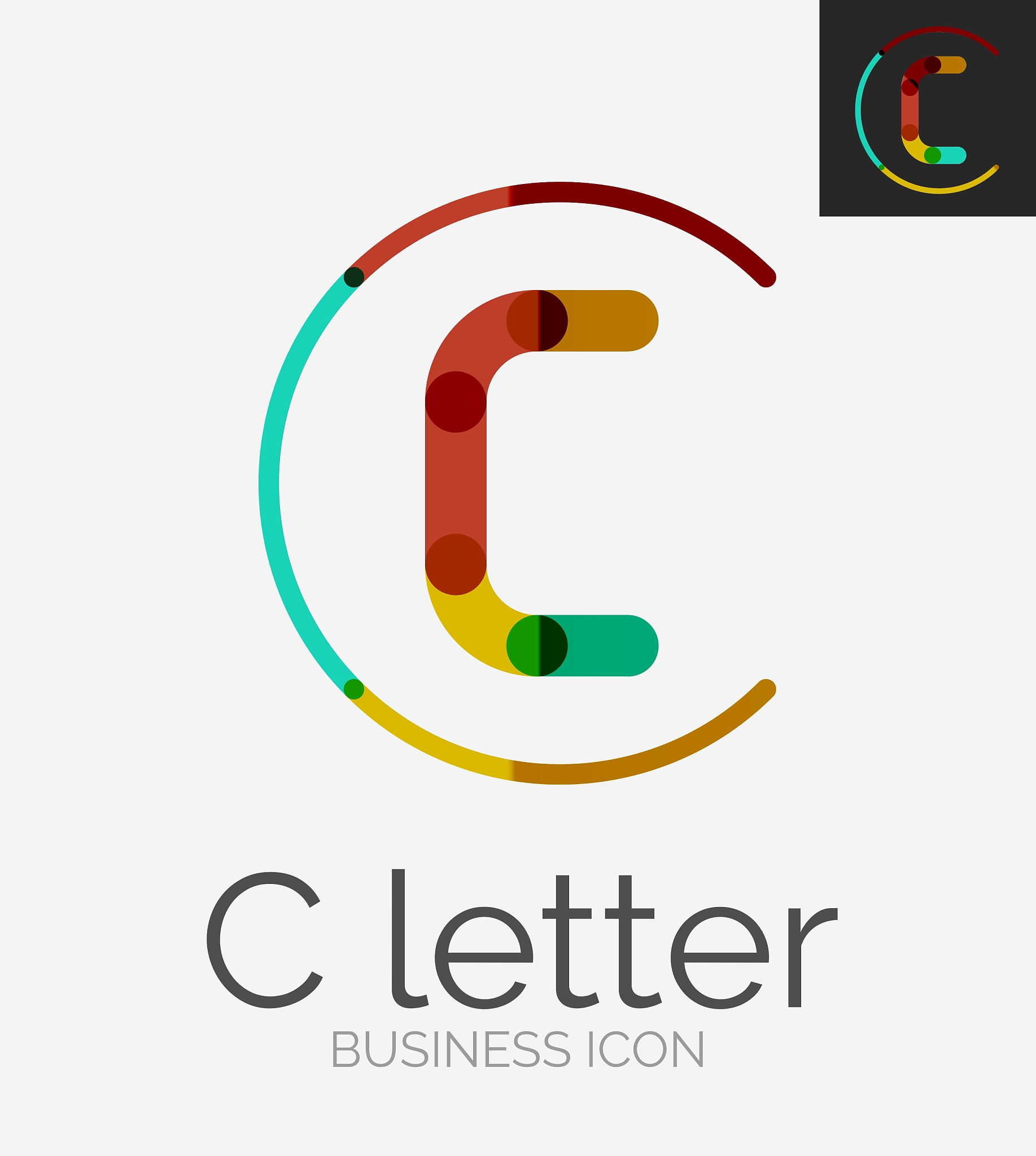 minimal line design logo
