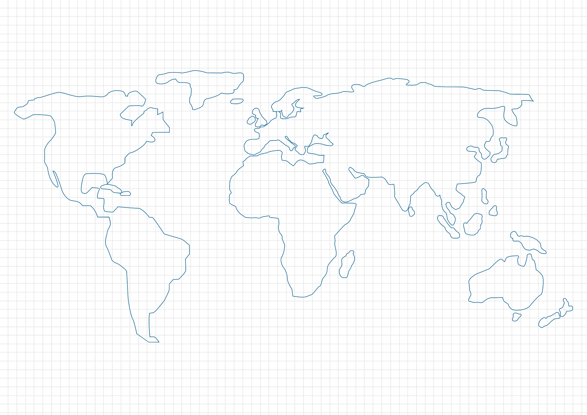 world map