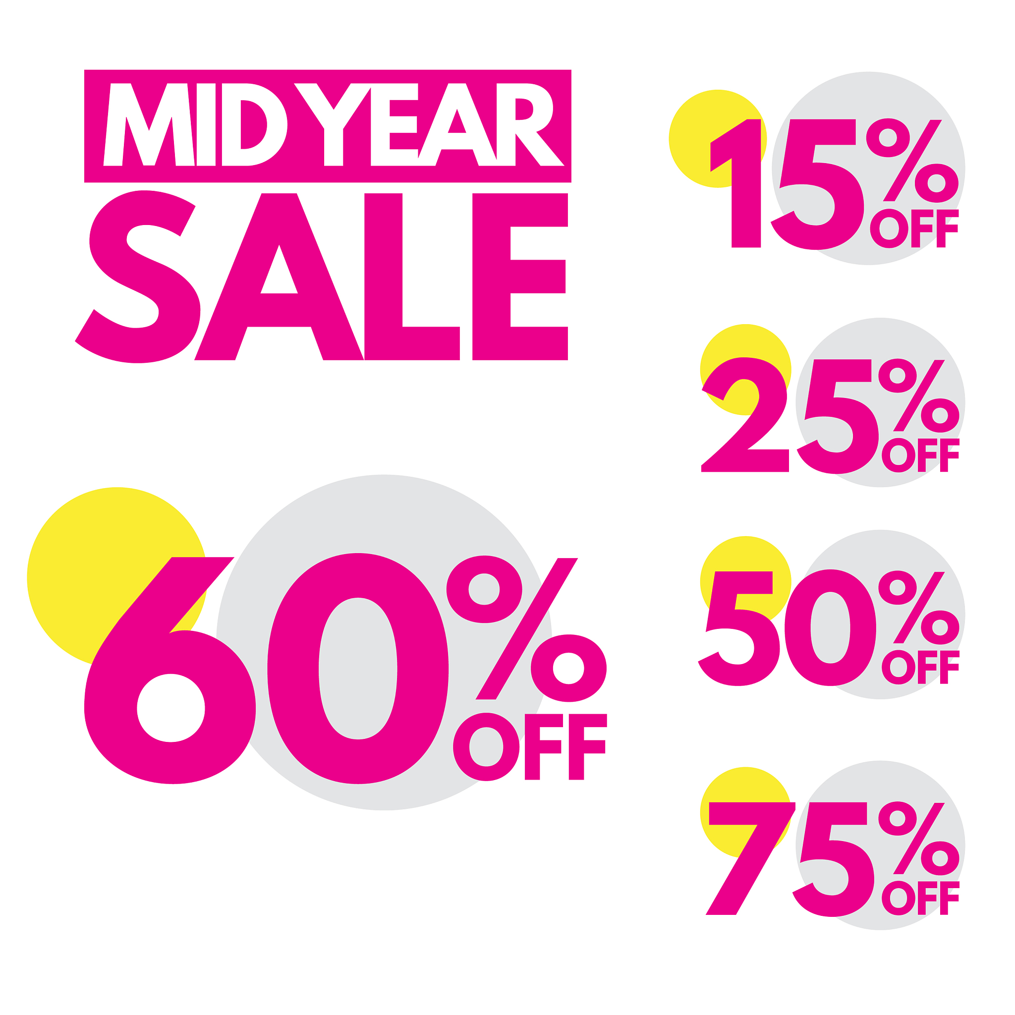 sale banner template design