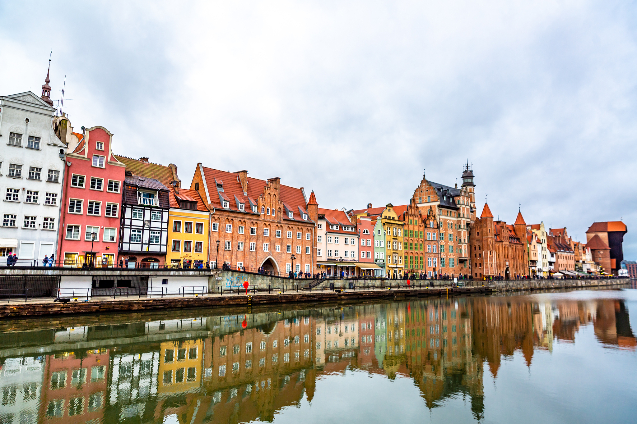 old town of gdansk, poland.