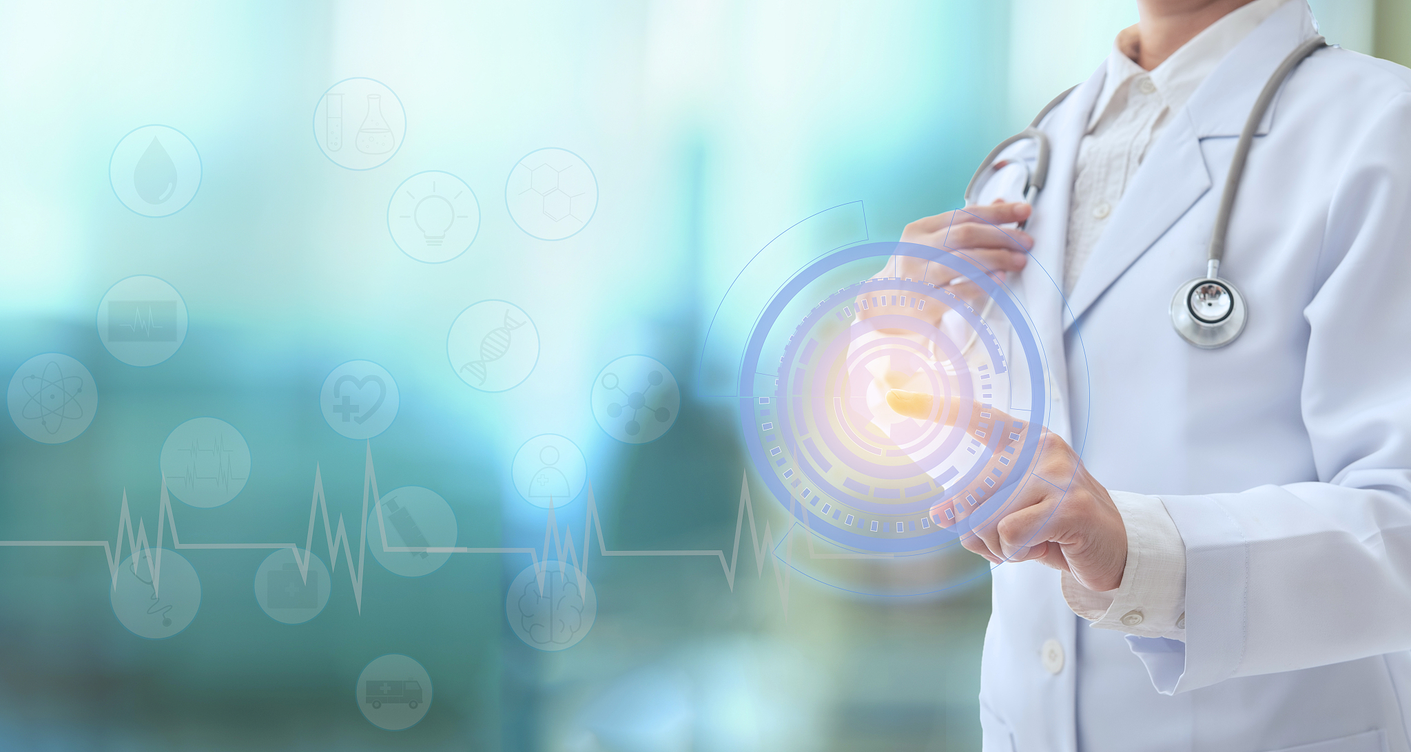 healthcare and medicine technology doctor