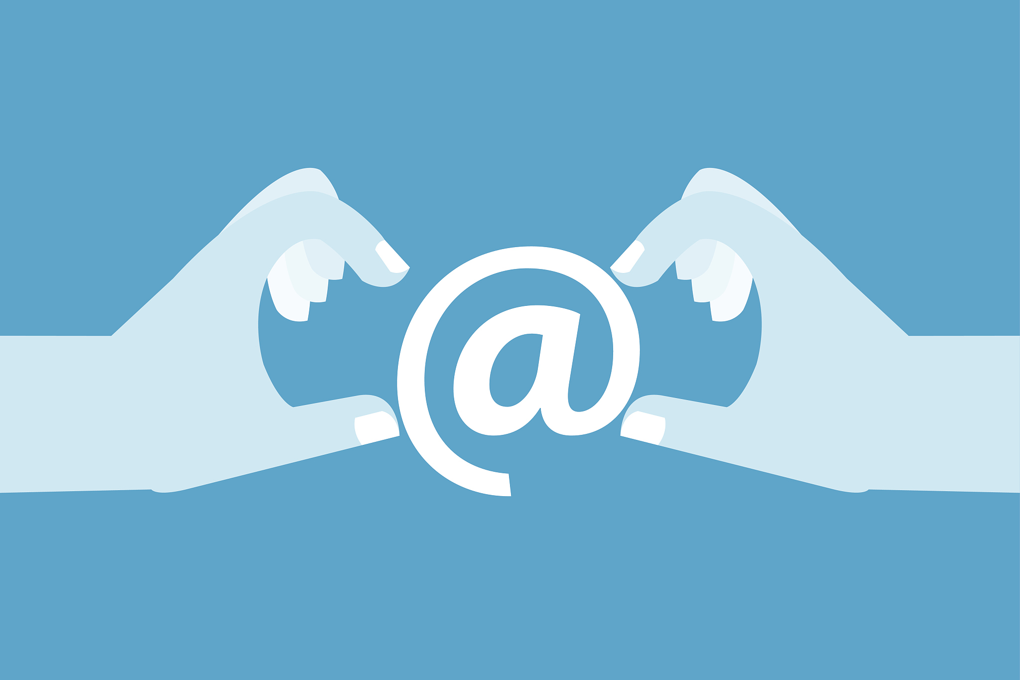 e-mail concept