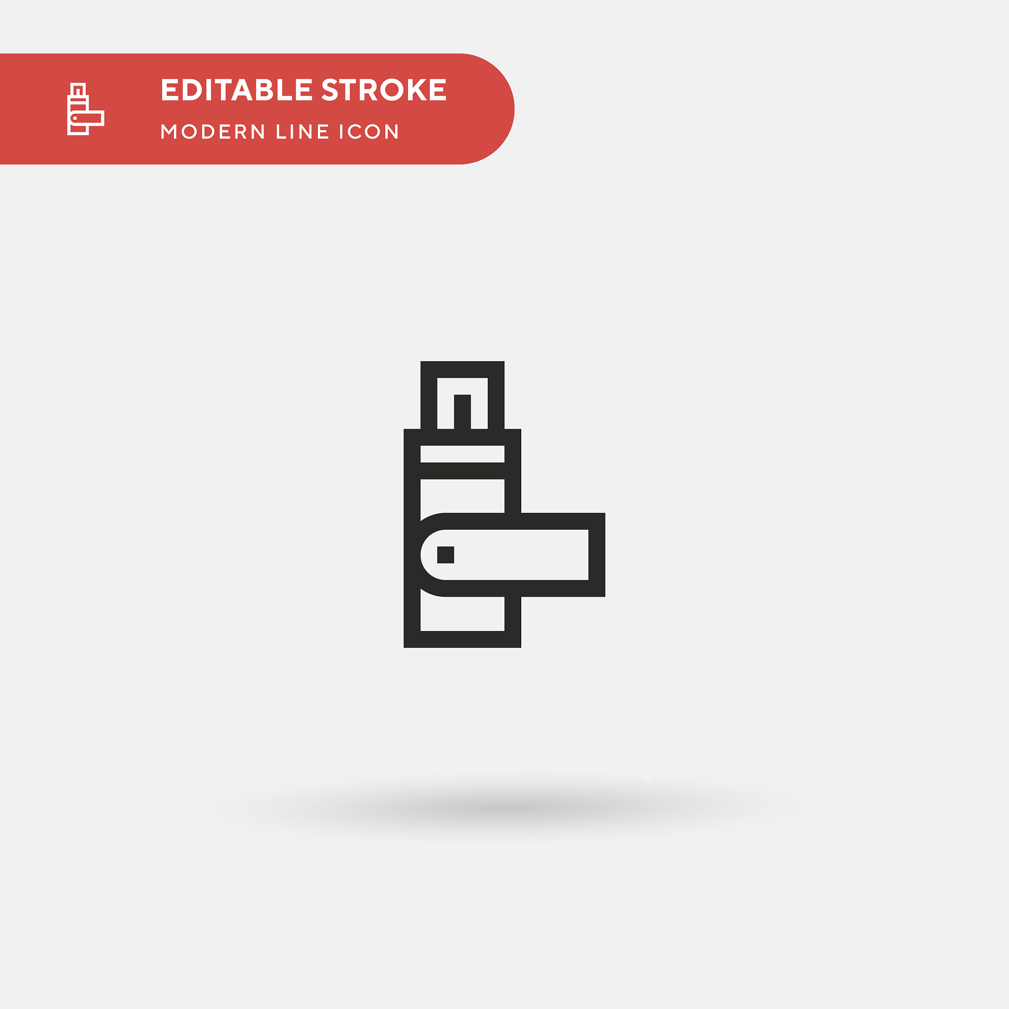 usb simple icon symbol design