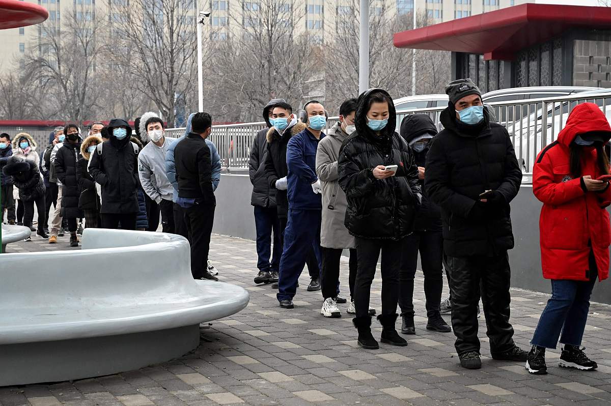 2022年1月21日,北京,北京市第271场新冠肺炎疫情防控工作新闻发布会召