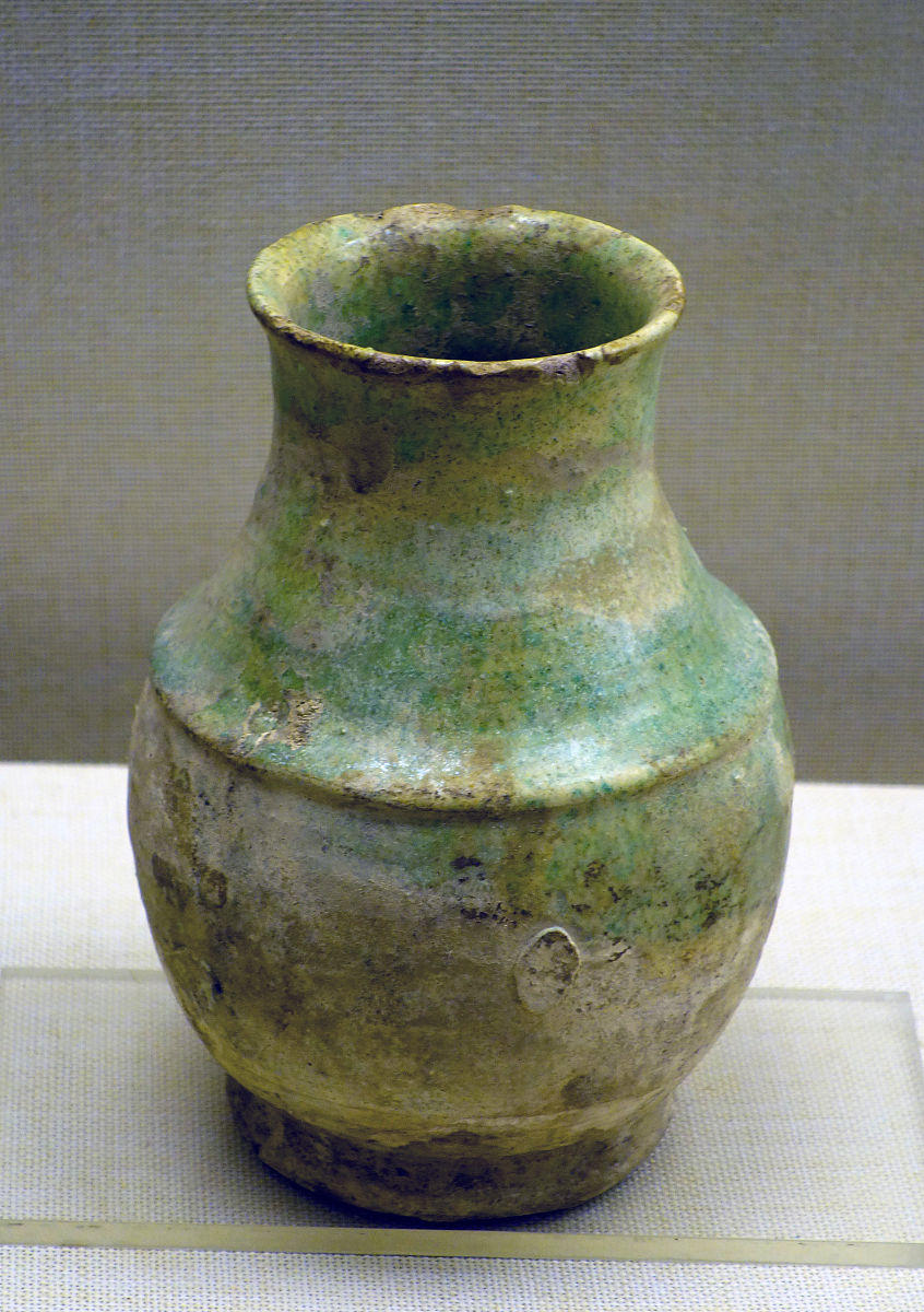 2014年03月10日 绿釉壶,辽代,科右中旗代钦塔拉辽代墓群出土,内蒙古兴