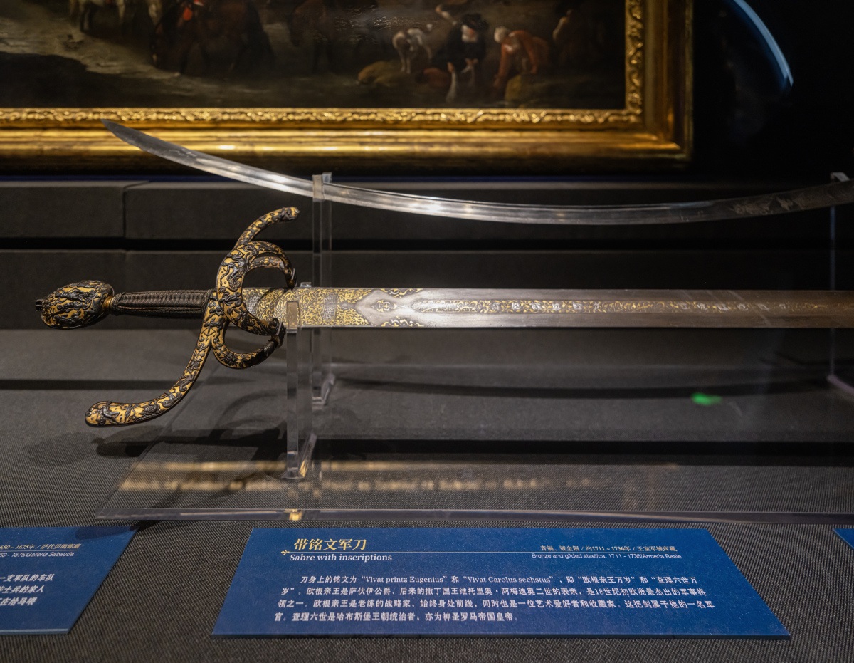 2026年1月24日,南京,钢铁与荣耀欧洲中世纪骑士文化展