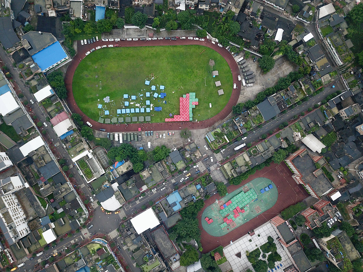 2019年6月18日,四川宜宾,双河镇安置点航拍.(如需下载使用,请务必署名